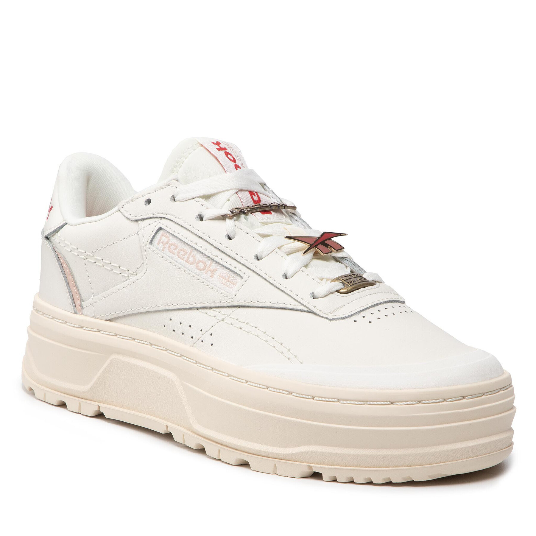 Reebok Classic Обувки Cub C Double Geo GX8765 Бял - Pepit.bg