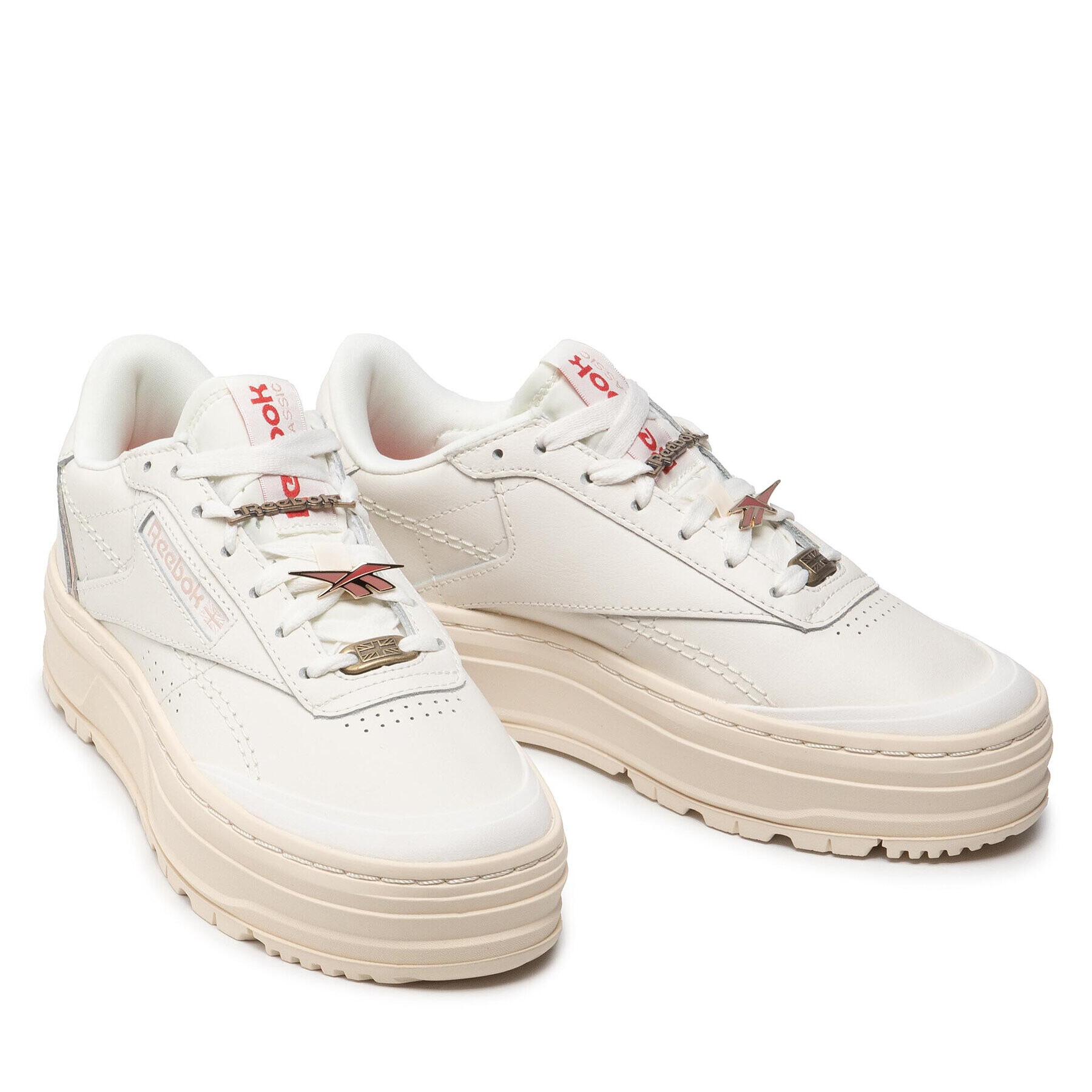 Reebok Classic Обувки Cub C Double Geo GX8765 Бял - Pepit.bg