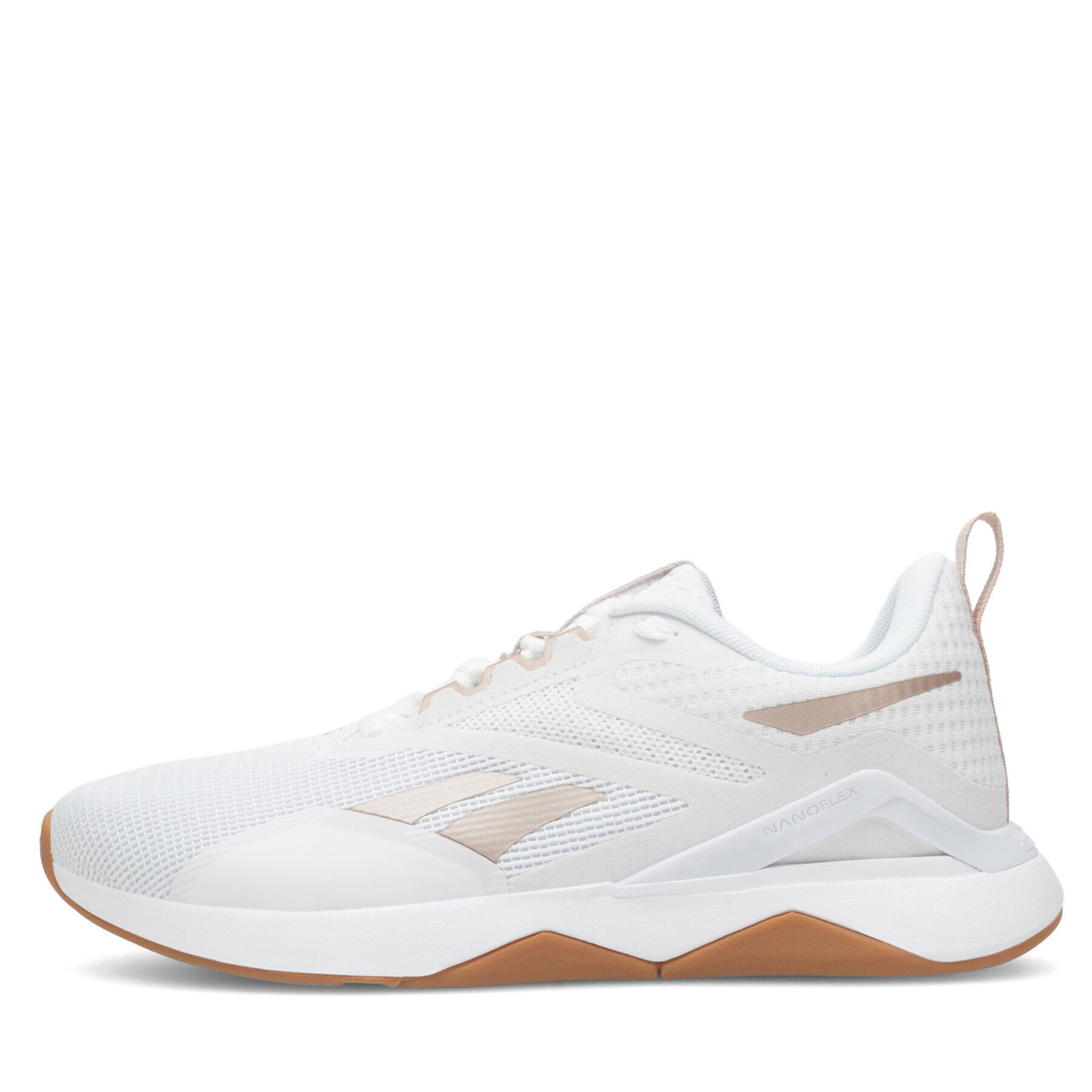 Reebok Обувки Nanoflex Tr 2.0 FZ6035 Бял - Pepit.bg