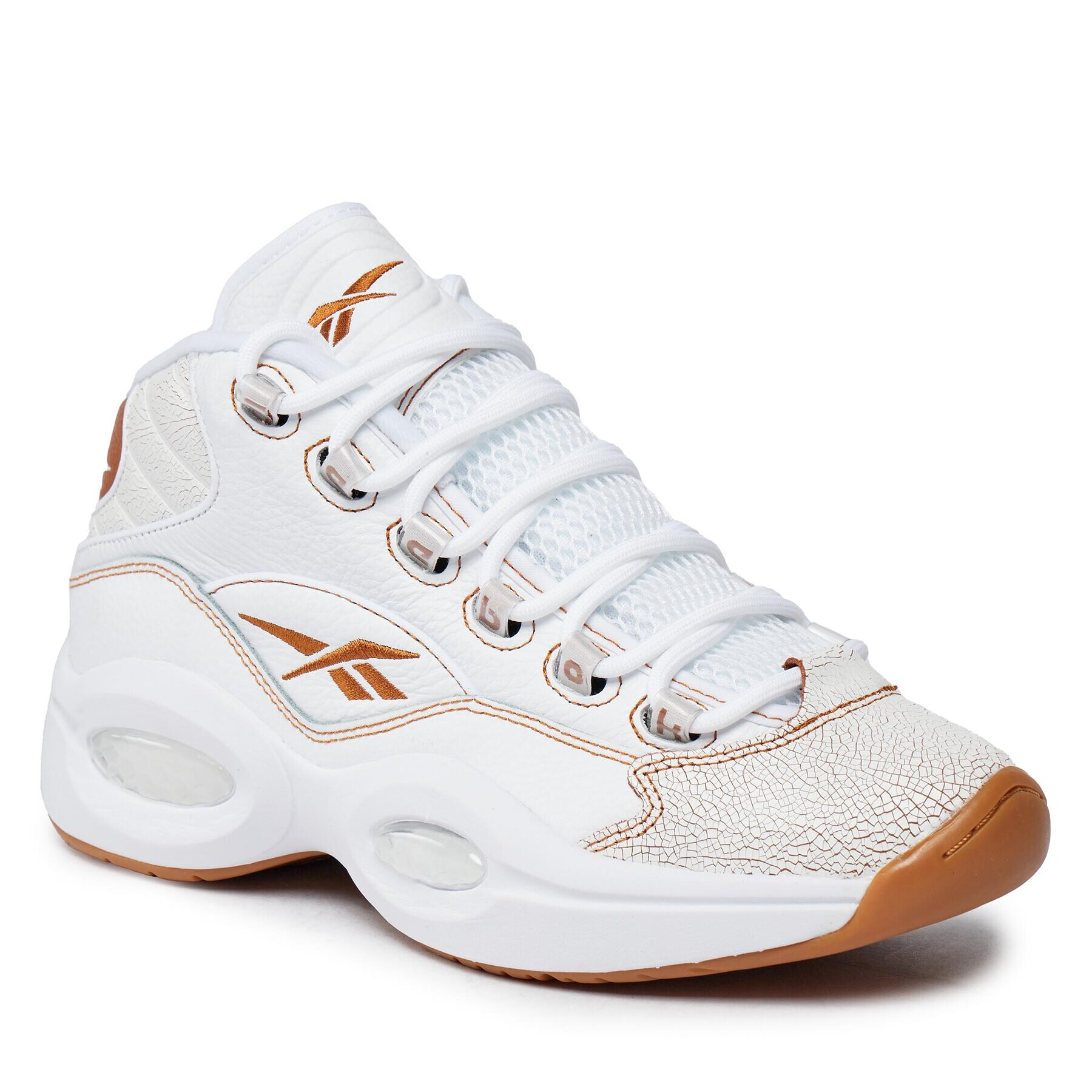Reebok Обувки Question Mid IF4782 Бял - Pepit.bg