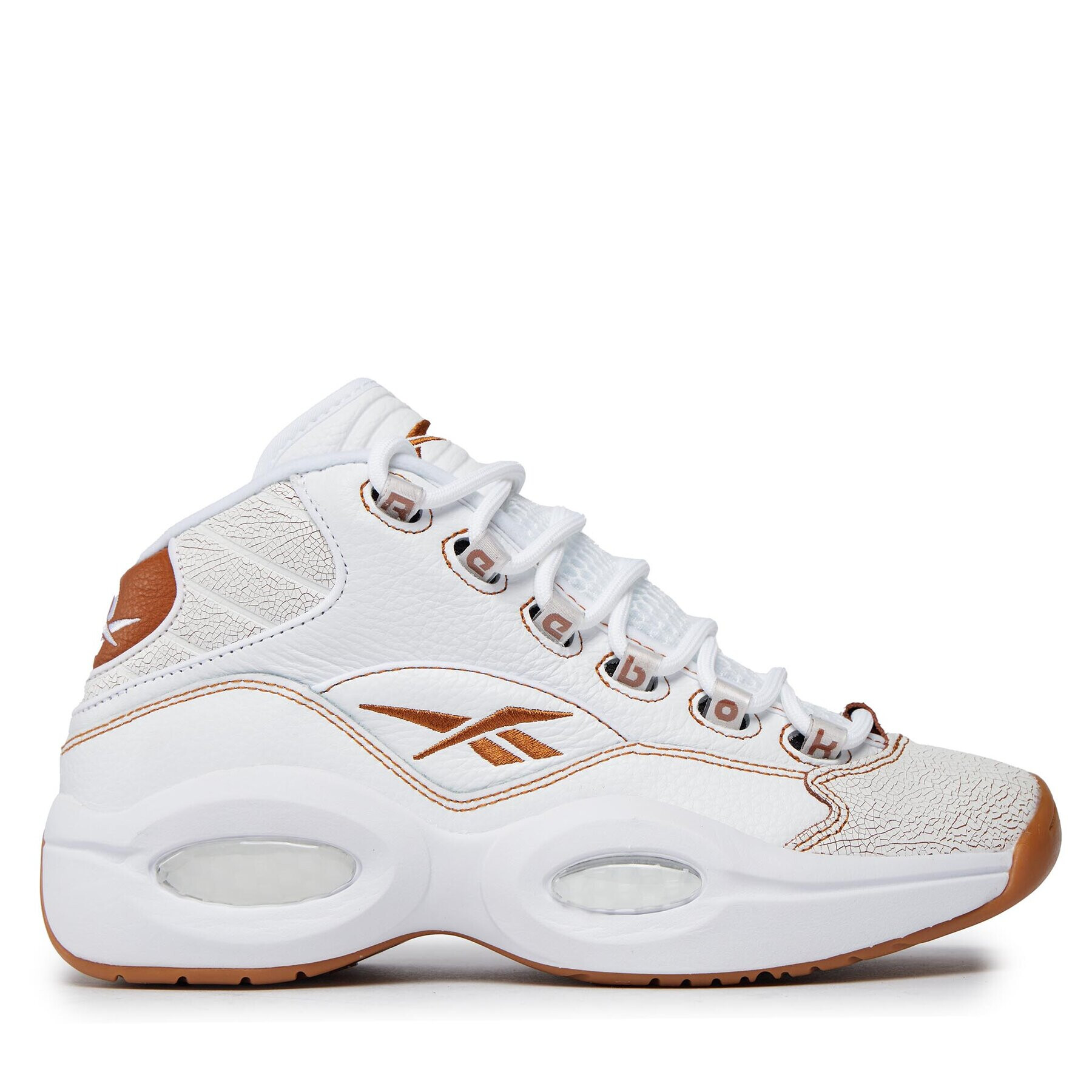 Reebok Обувки Question Mid IF4782 Бял - Pepit.bg