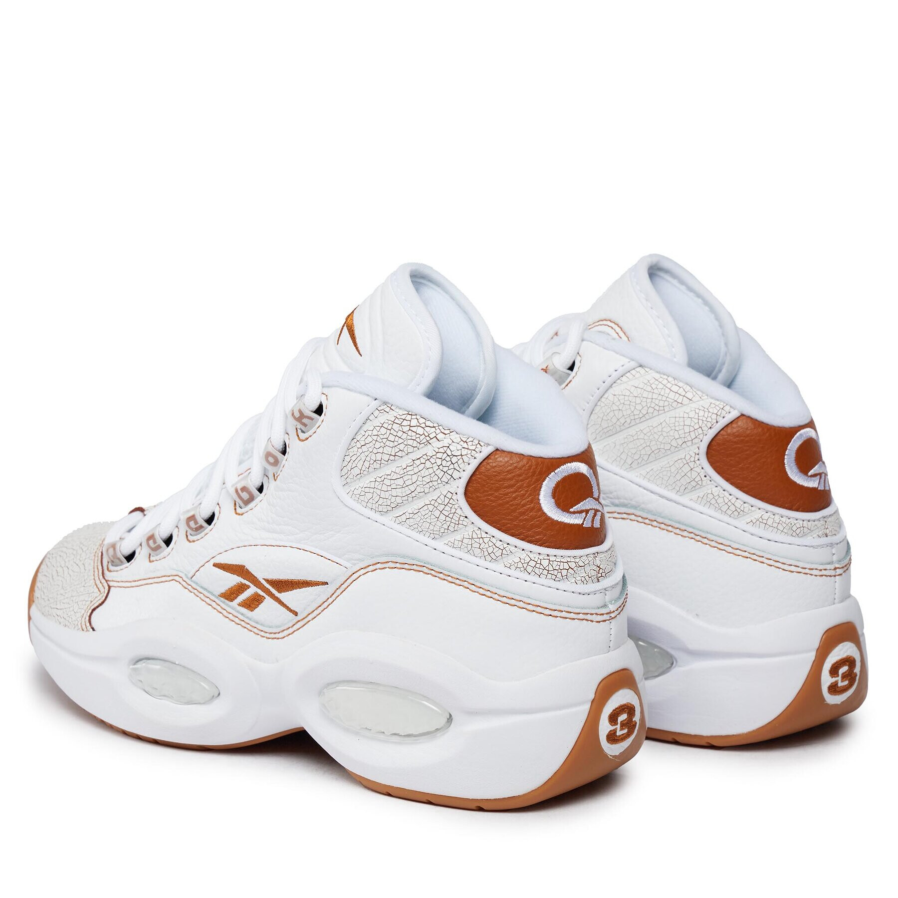 Reebok Обувки Question Mid IF4782 Бял - Pepit.bg