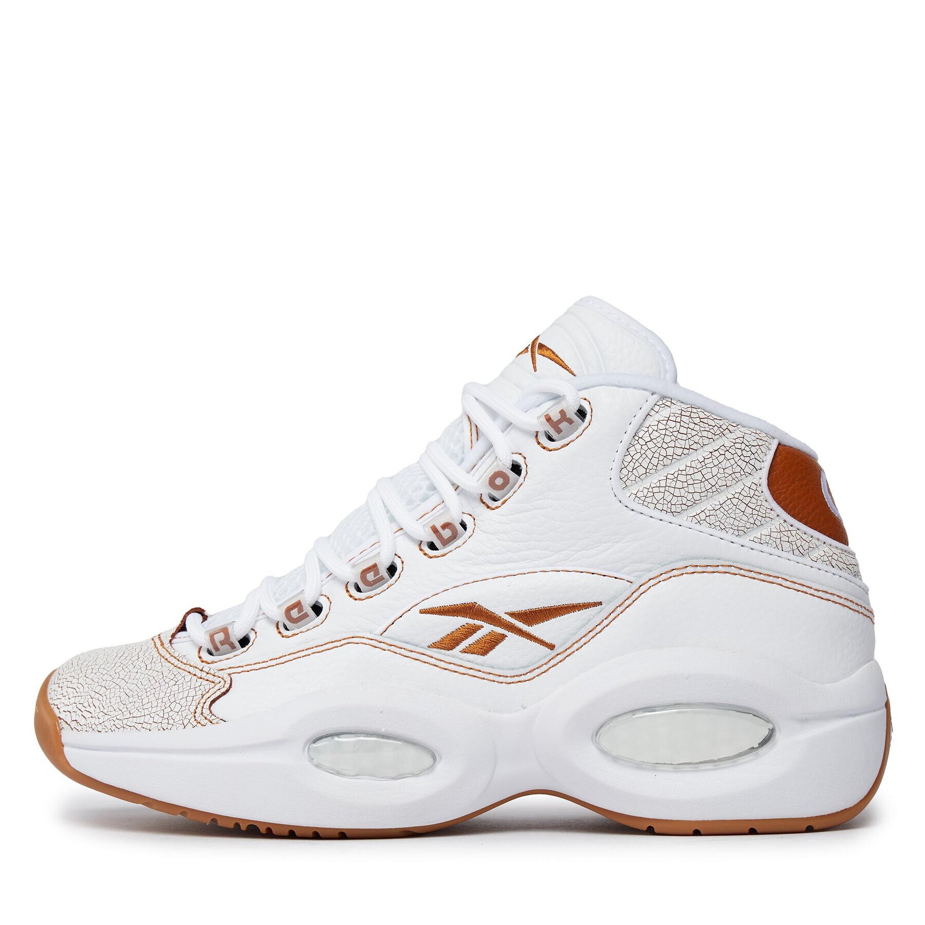 Reebok Обувки Question Mid IF4782 Бял - Pepit.bg