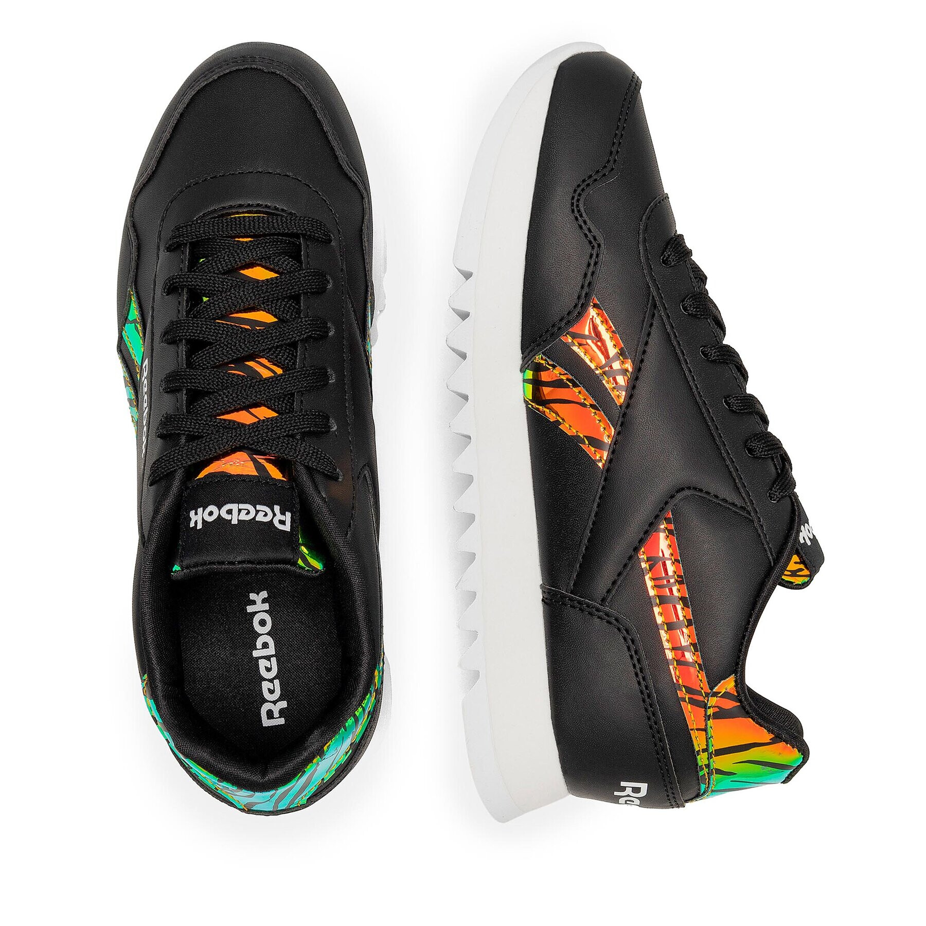 Reebok Обувки Royal Cljog 3 Platform H06228 Черен - Pepit.bg