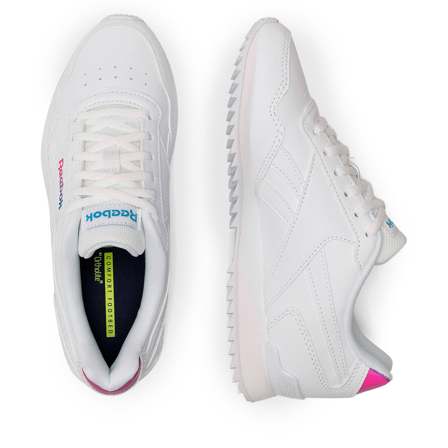 Reebok Обувки Royal Glide Ripple Clip GW2713 Бял - Pepit.bg