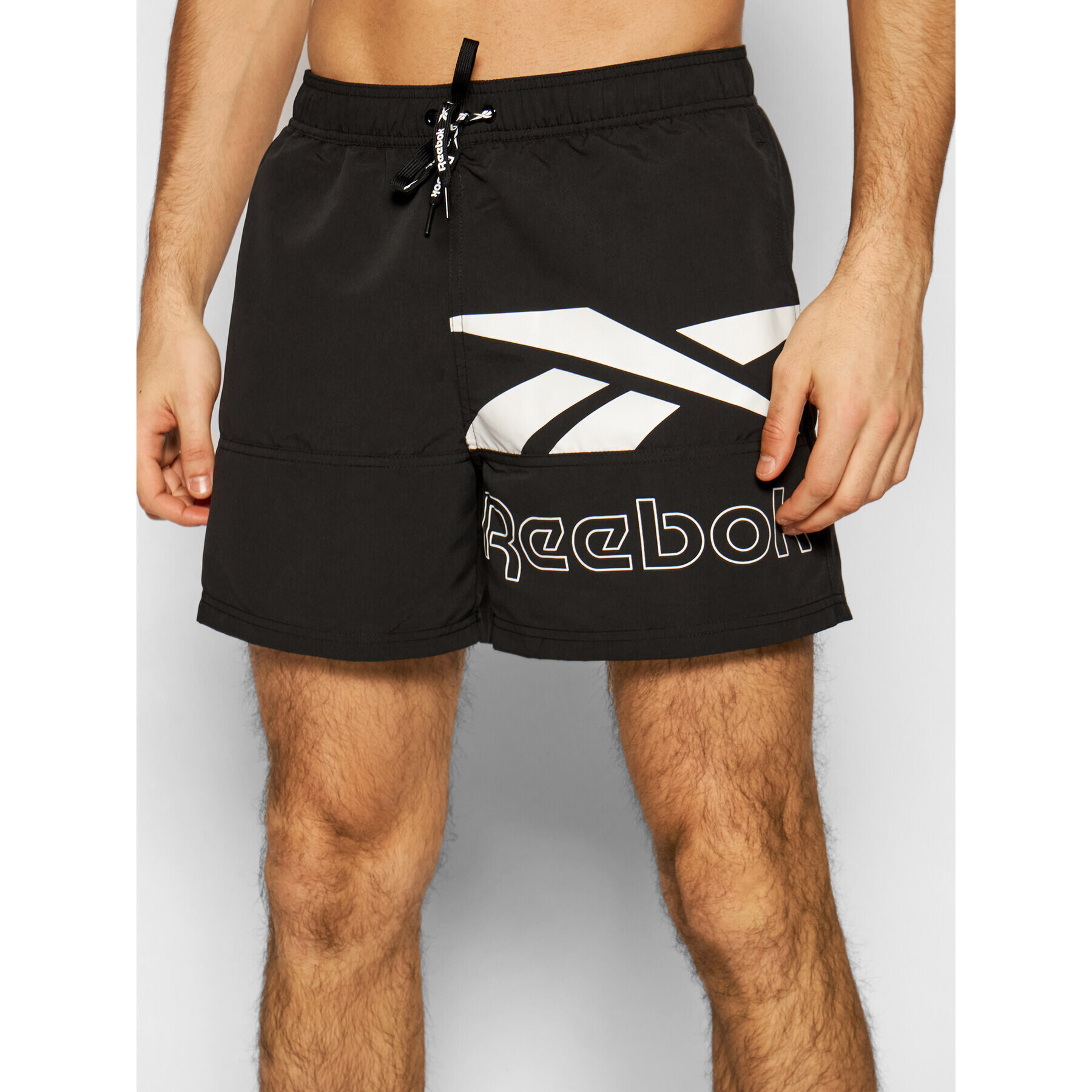 Reebok Плувни шорти 71011 Черен Regular Fit - Pepit.bg