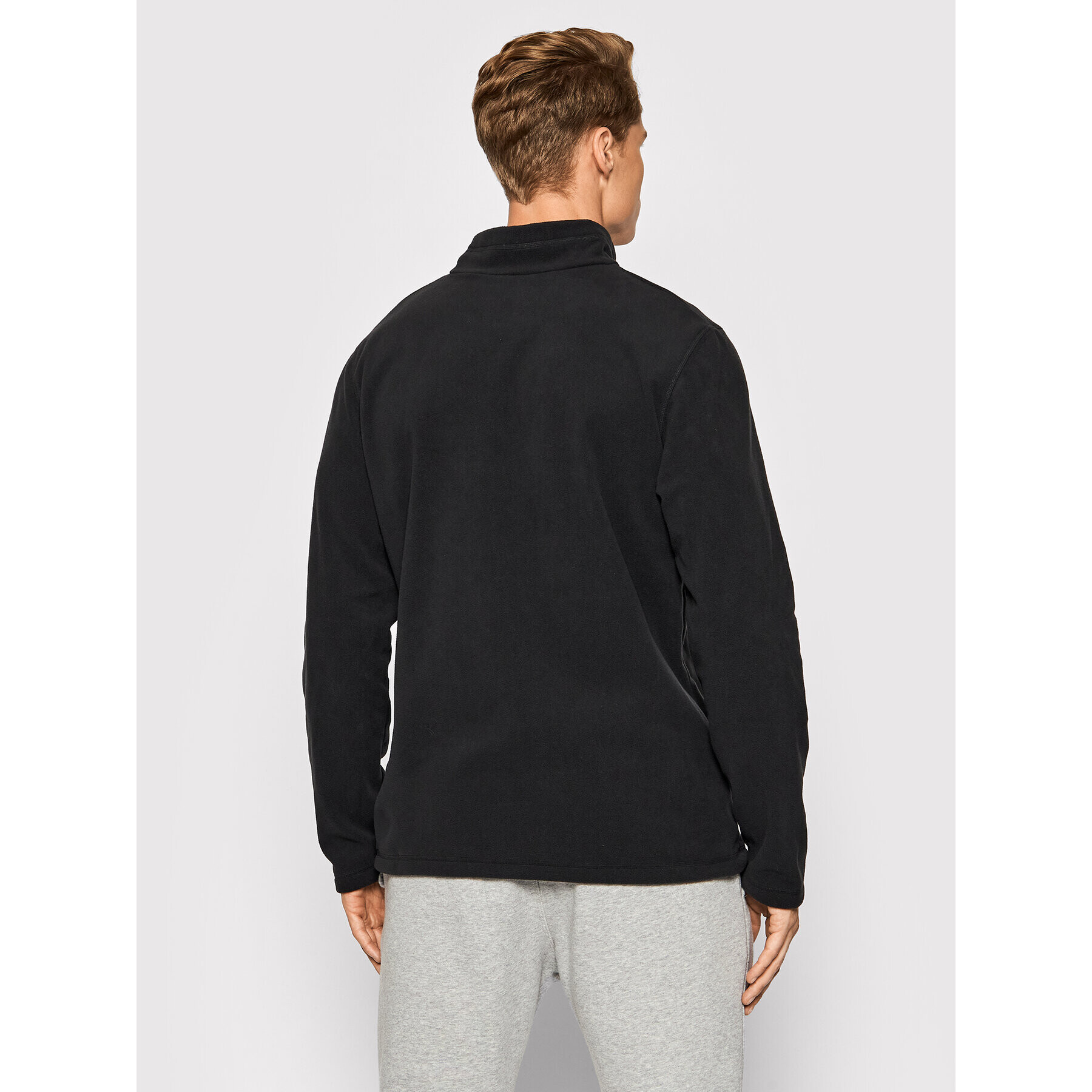 Reebok Полар Outerwear GR8959 Черен Slim Fit - Pepit.bg