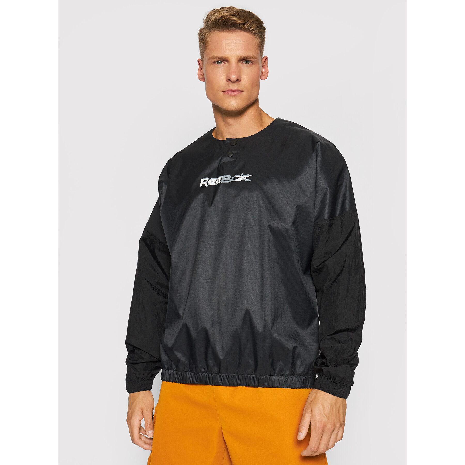 Reebok Анорак Myt Crew GT5788 Черен Regular Fit - Pepit.bg