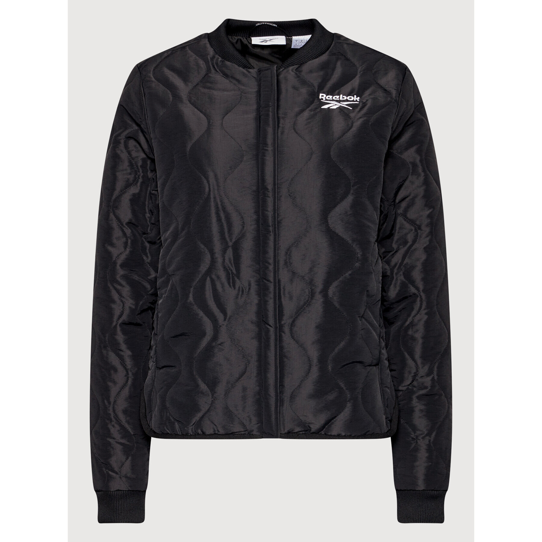 Reebok Пухено яке Outerwear Core GU5773 Черен Regular Fit - Pepit.bg