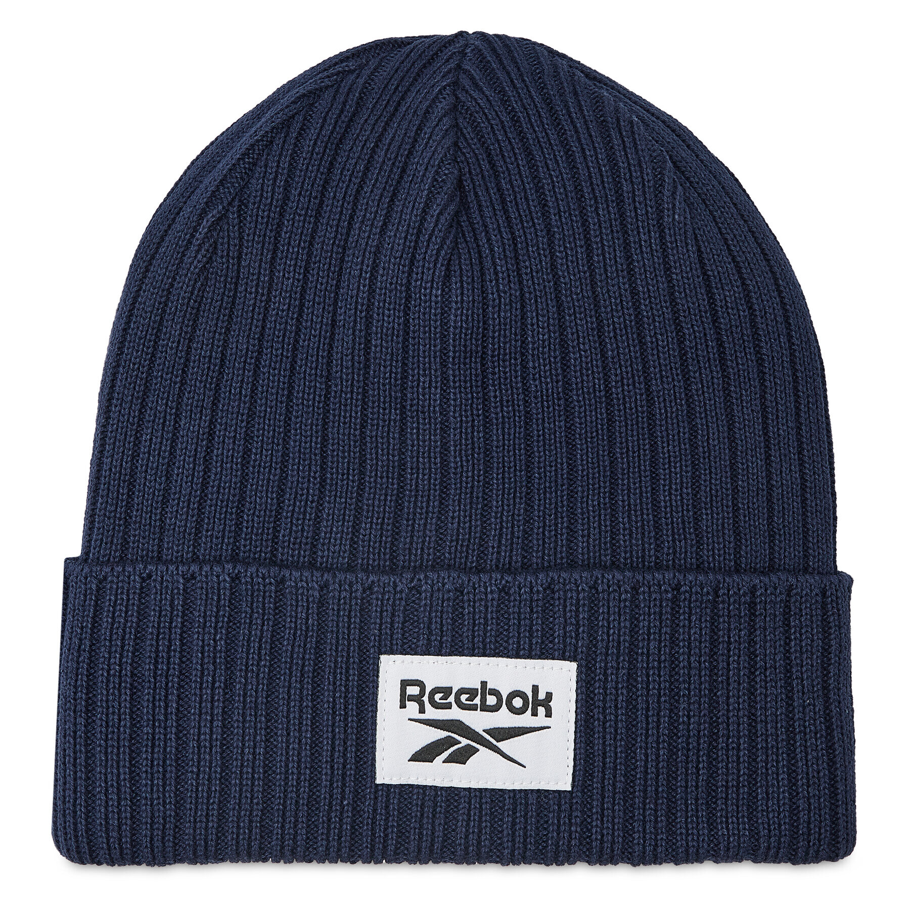 Reebok Шапка Active Foundation Logo Beanie GH0430 Тъмносин - Pepit.bg