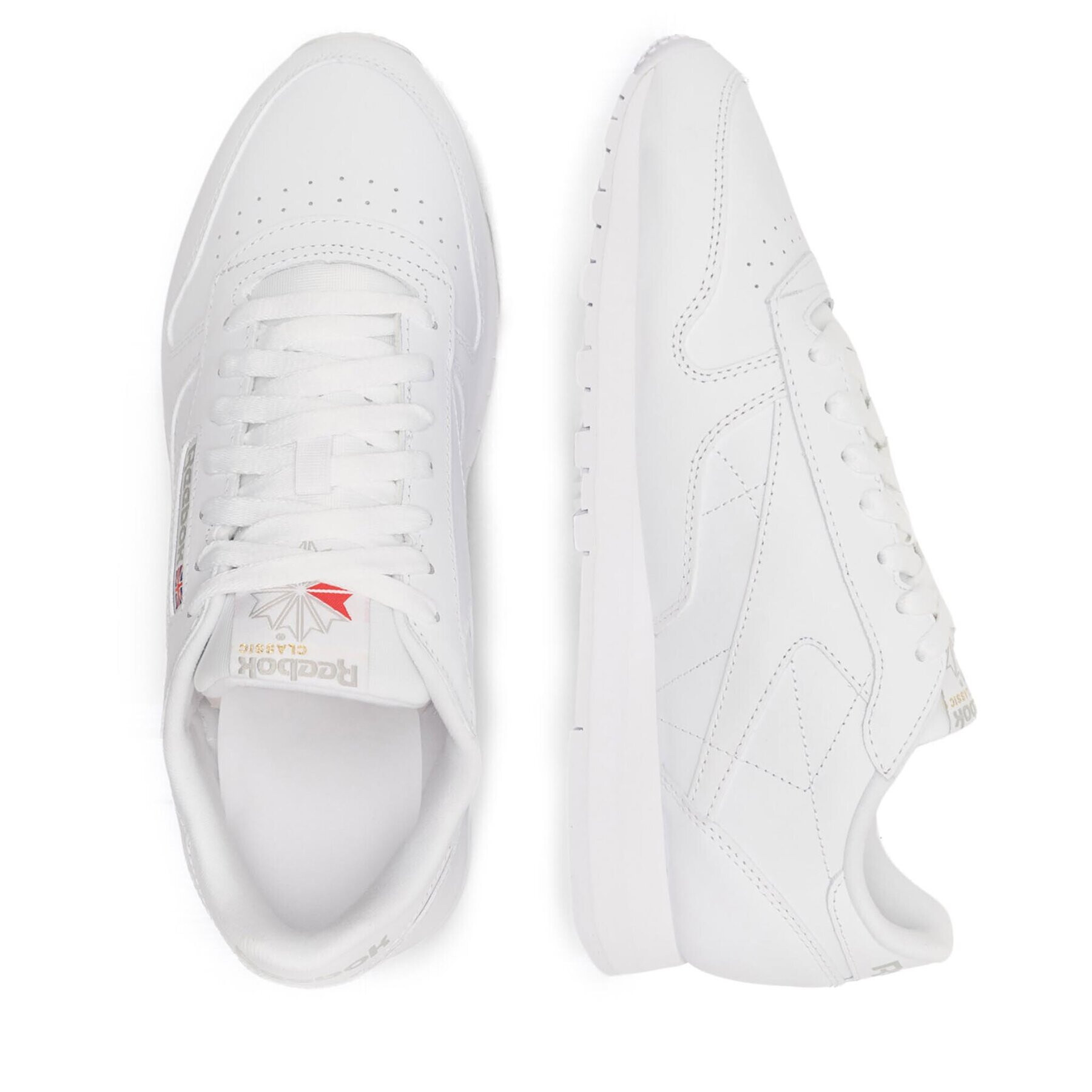 Reebok Сникърси Classic Leather GY0953 Бял - Pepit.bg