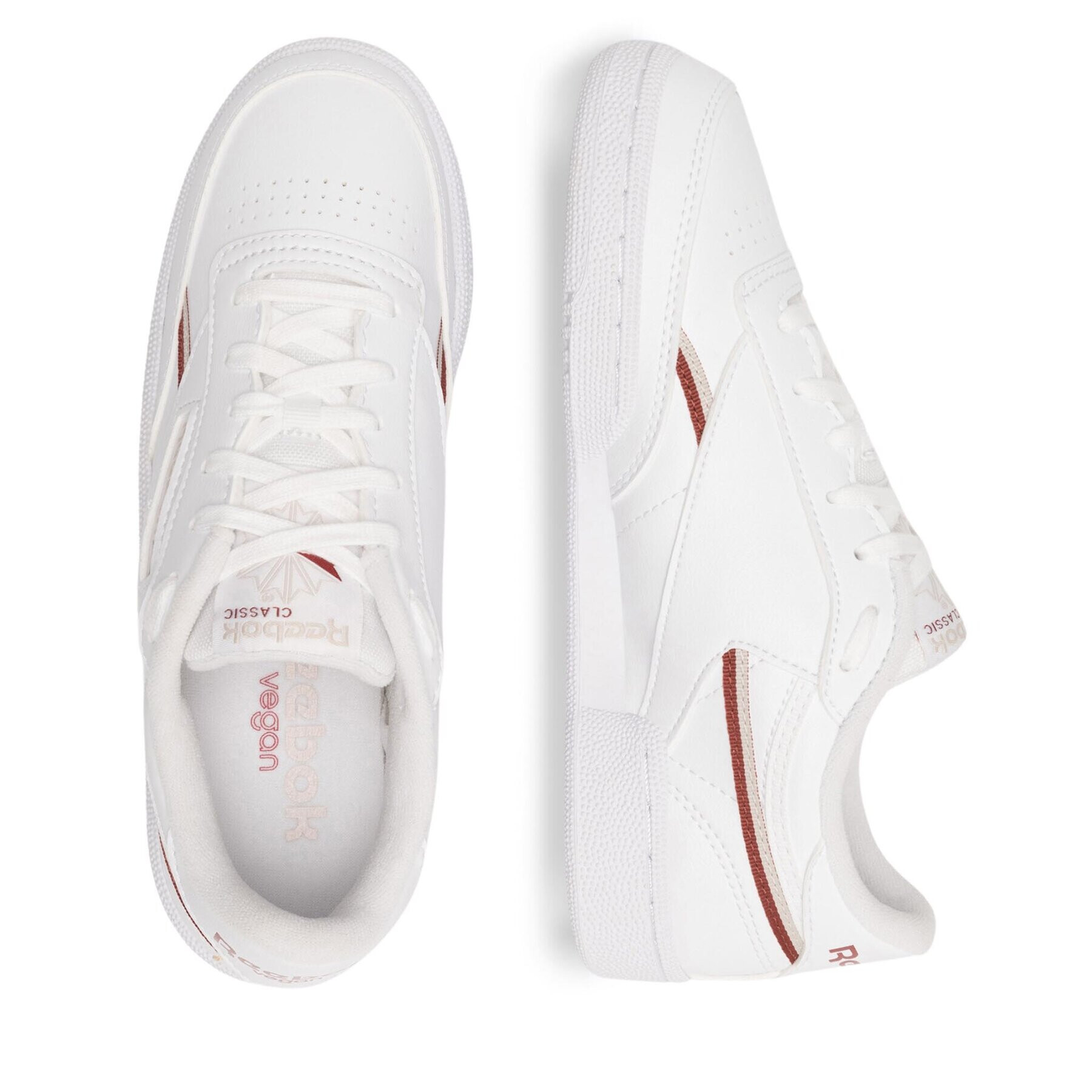 Reebok Обувки Club C 85 Vegan GW0932 Бял - Pepit.bg