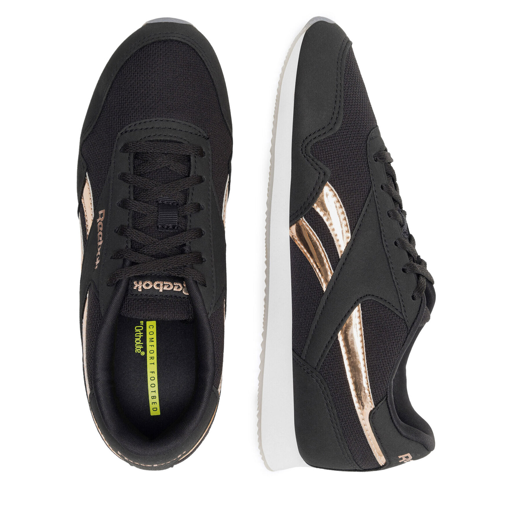 Reebok Обувки ROYAL CL JOGG GW3211 Черен - Pepit.bg