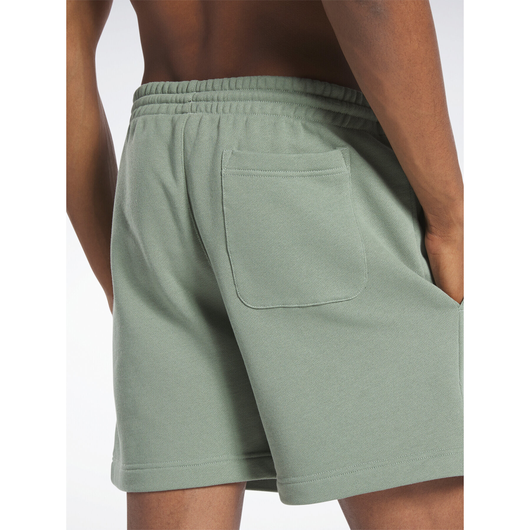 Reebok Спортни шорти Classics Wardrobe Essentials Shorts H66172 Зелен - Pepit.bg