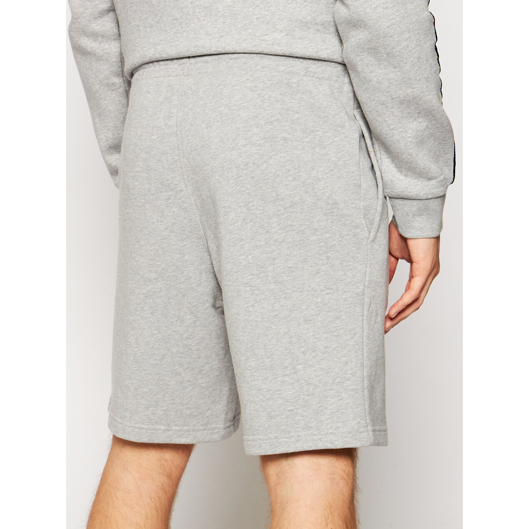 Reebok Спортни шорти Identity GJ0557 Сив Regular Fit - Pepit.bg