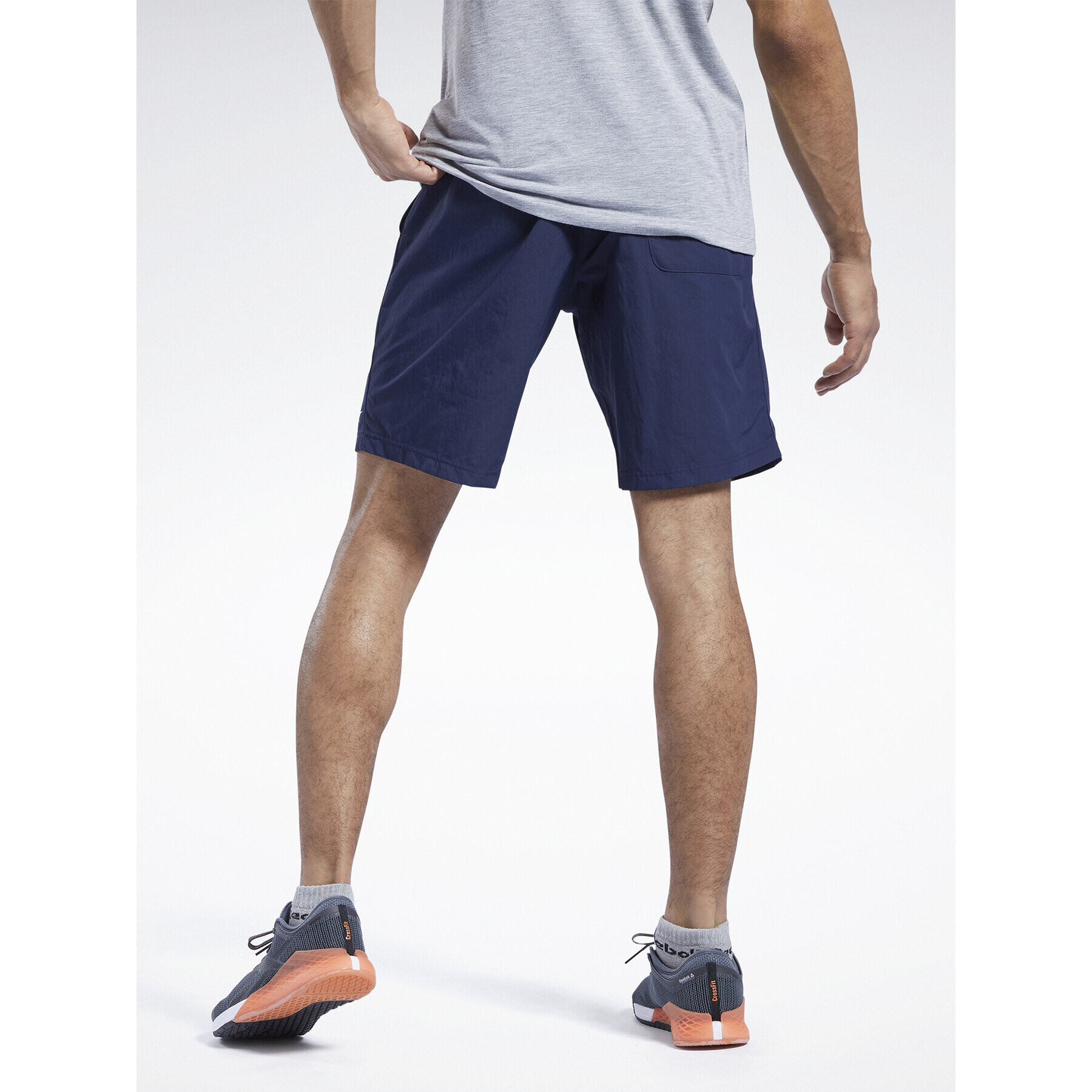Reebok Спортни шорти Training Essentials Utility Shorts GU0795 Син - Pepit.bg