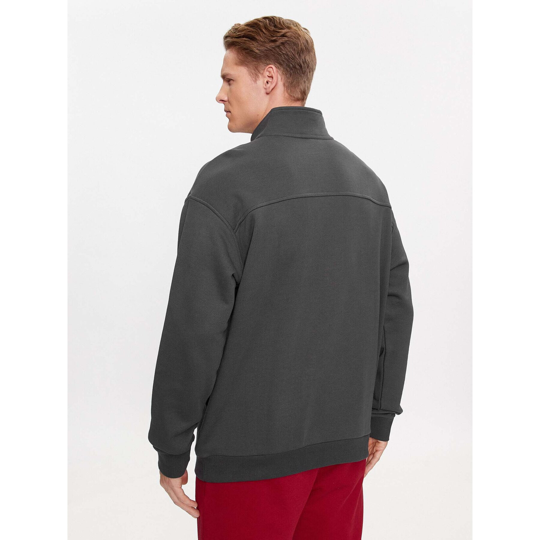 Reebok Суитшърт Archive Essentials IL8801 Сив Regular Fit - Pepit.bg