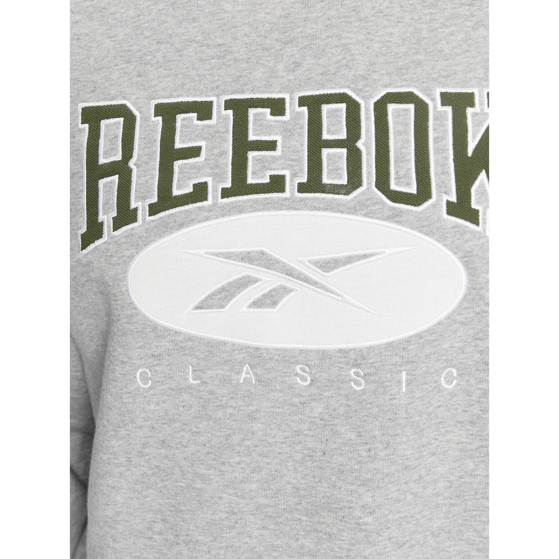 Reebok Суитшърт Archive Essentials IM1532 Сив Regular Fit - Pepit.bg