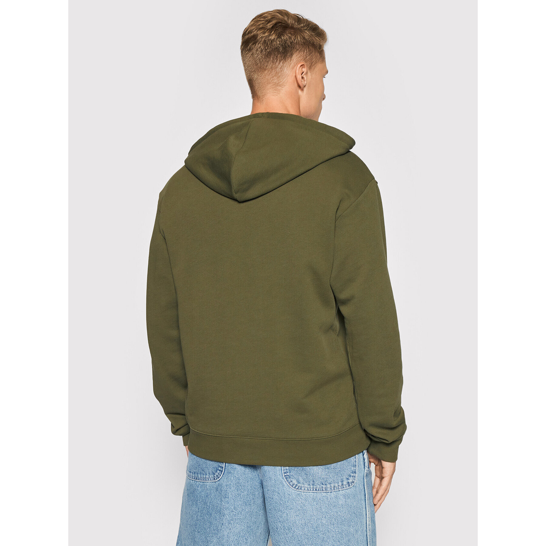 Reebok Суитшърт Cl Camping Graphic Hoodie GS4194 Зелен Relaxed Fit - Pepit.bg