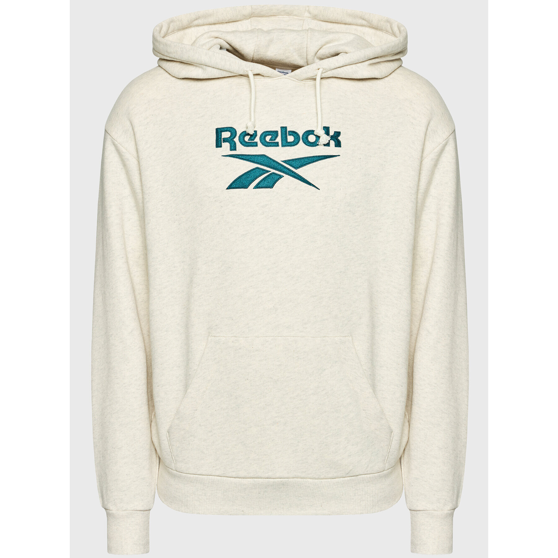 Reebok Суитшърт Classics Foundation Vector GS9147 Сив Oversize - Pepit.bg