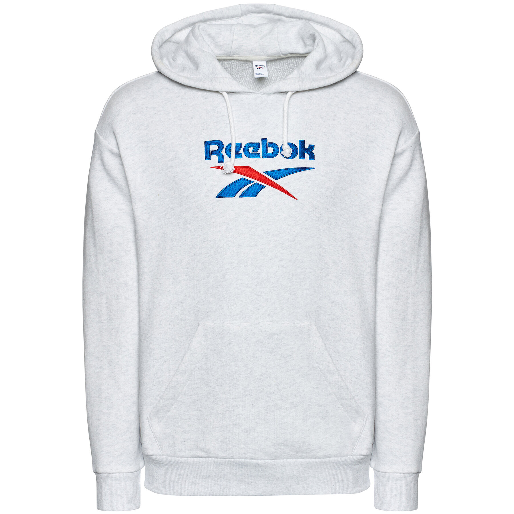 Reebok Суитшърт Classics Foundation Vector GU3874 Сив Oversize - Pepit.bg