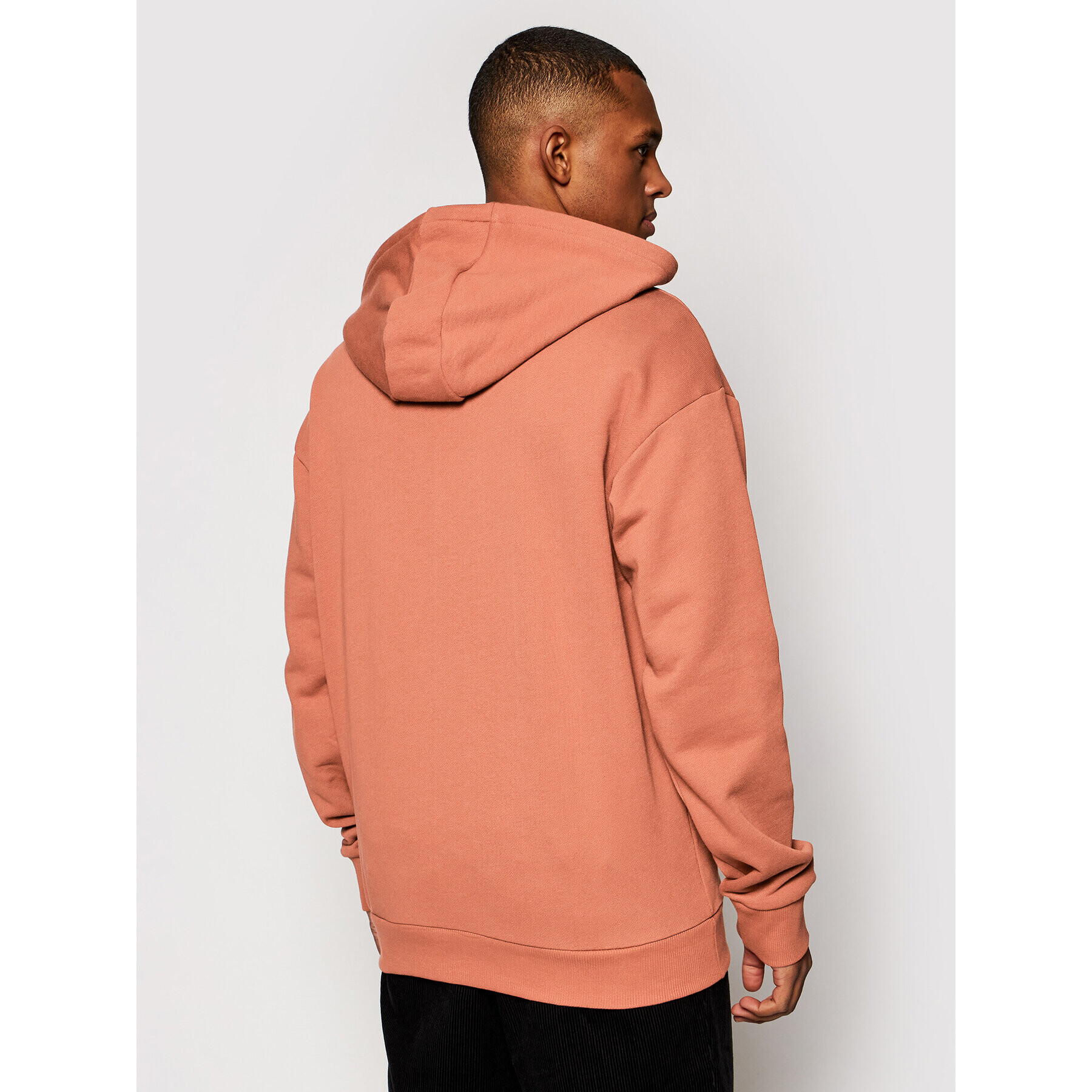 Reebok Суитшърт Classics Foundation Vector GU3881 Кафяв Oversize - Pepit.bg