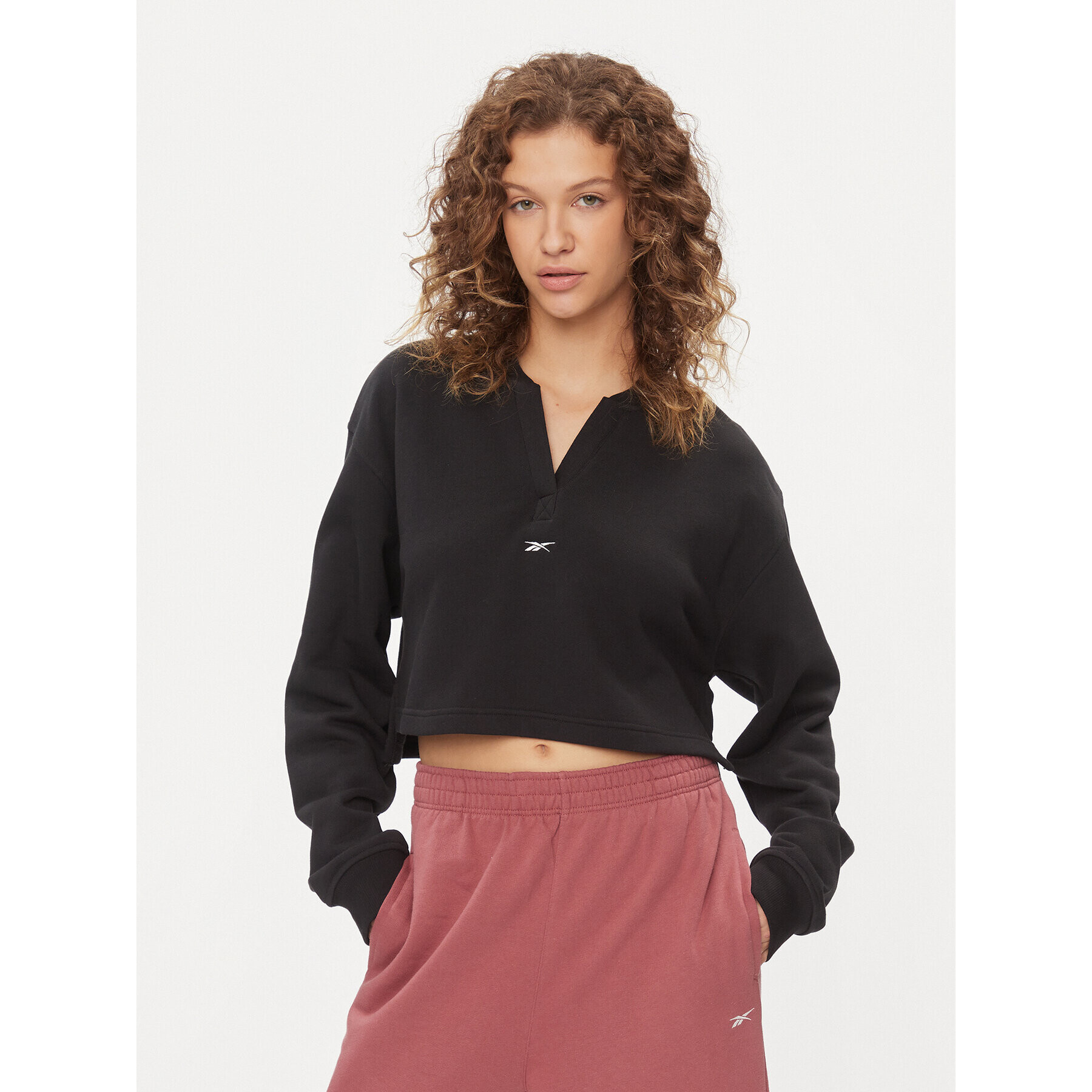 Reebok Суитшърт Classics IL4650 Черен Regular Fit - Pepit.bg