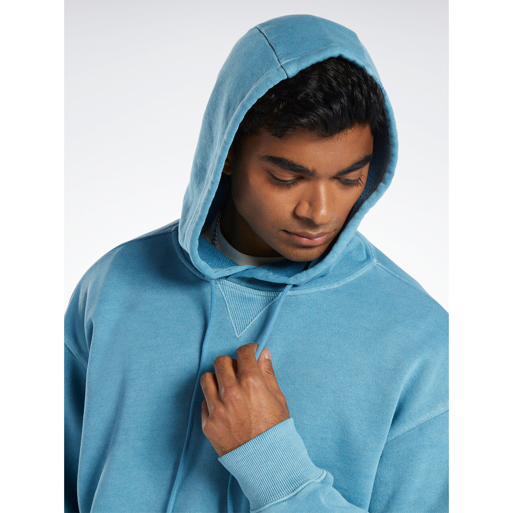 Reebok Суитшърт Classics Natural Dye Hoodie HS9142 Син - Pepit.bg