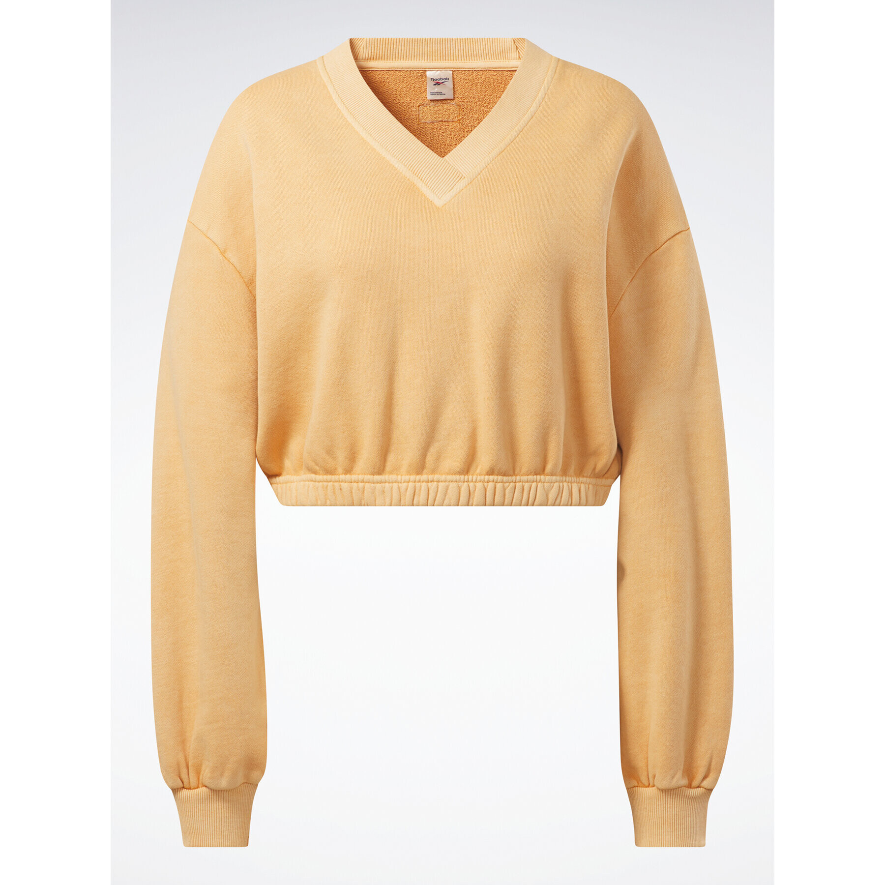 Reebok Суитшърт Classics Natural Dye Sweatshirt HS4739 Оранжев Cropped Fit - Pepit.bg