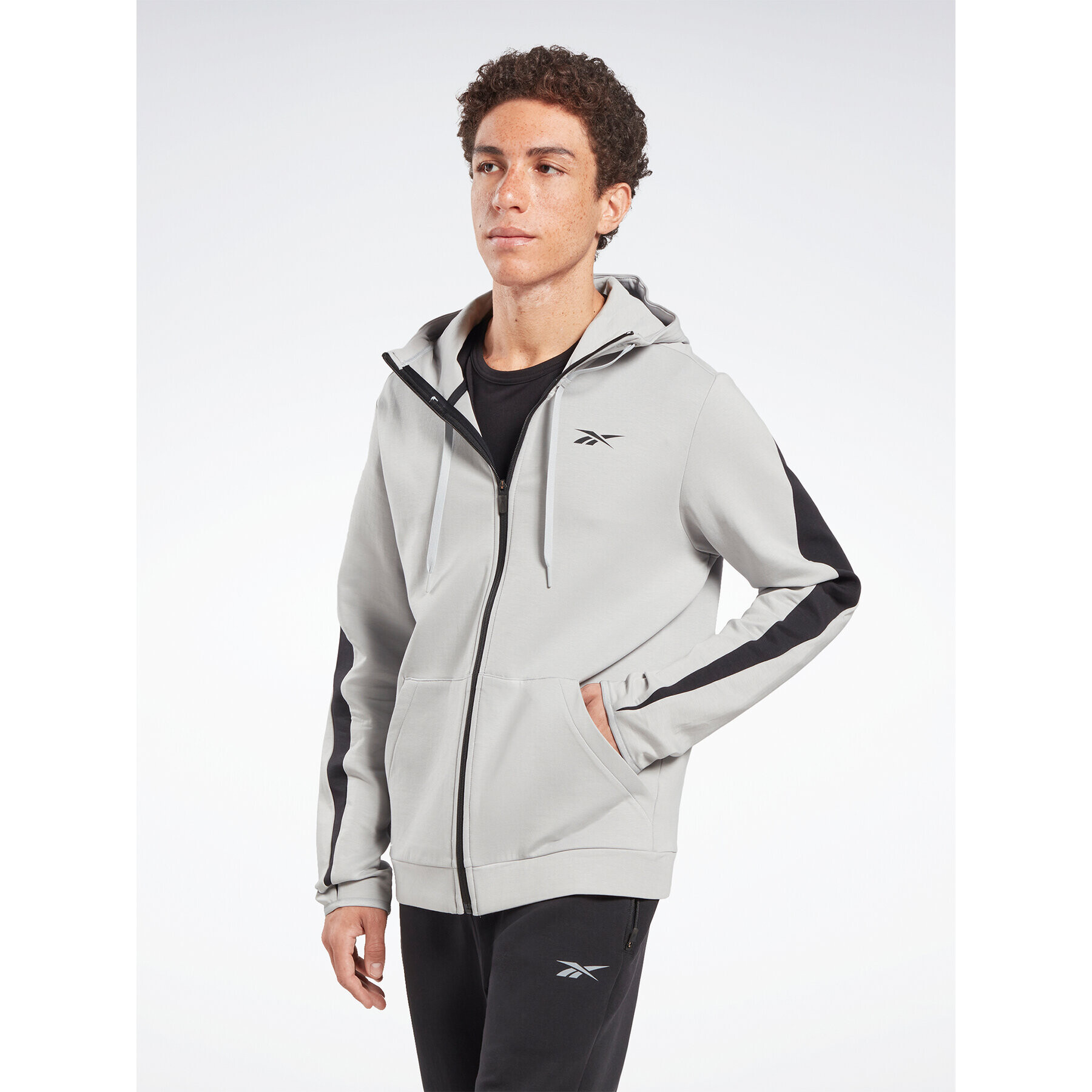 Reebok Суитшърт DreamBlend H49870 Сив Regular Fit - Pepit.bg