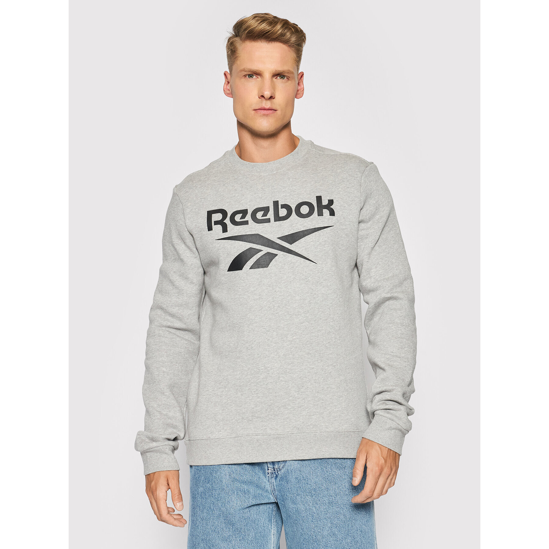 Reebok Суитшърт GS1619 Сив Regular Fit - Pepit.bg