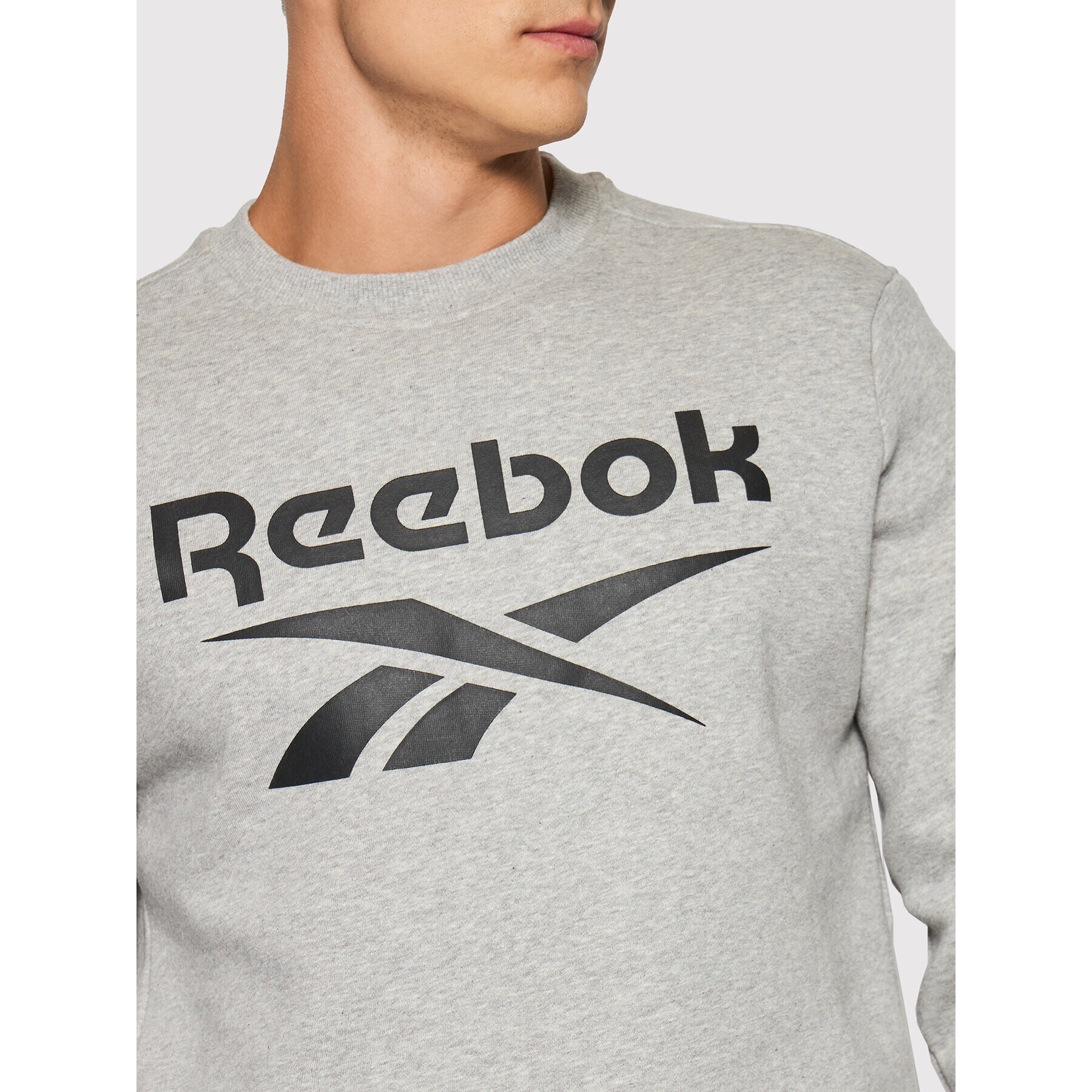 Reebok Суитшърт GS1619 Сив Regular Fit - Pepit.bg