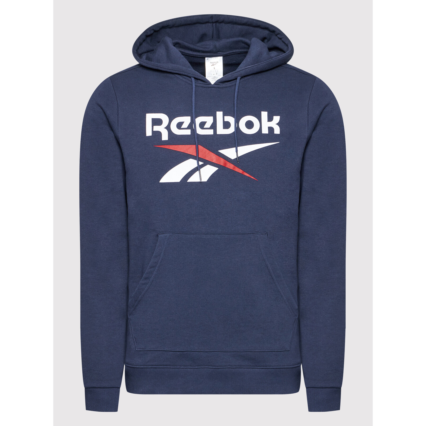 Reebok Суитшърт Identity Big Logo GI8662 Тъмносин Regular Fit - Pepit.bg