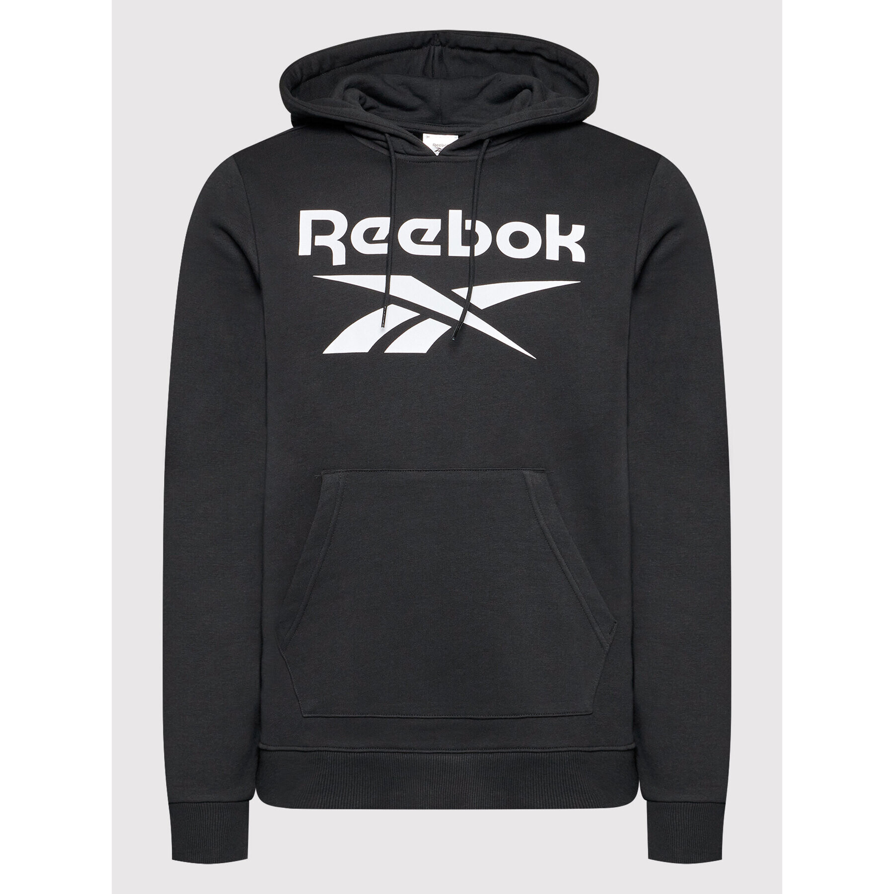 Reebok Суитшърт Identity Big Logo GL3168 Черен Regular Fit - Pepit.bg