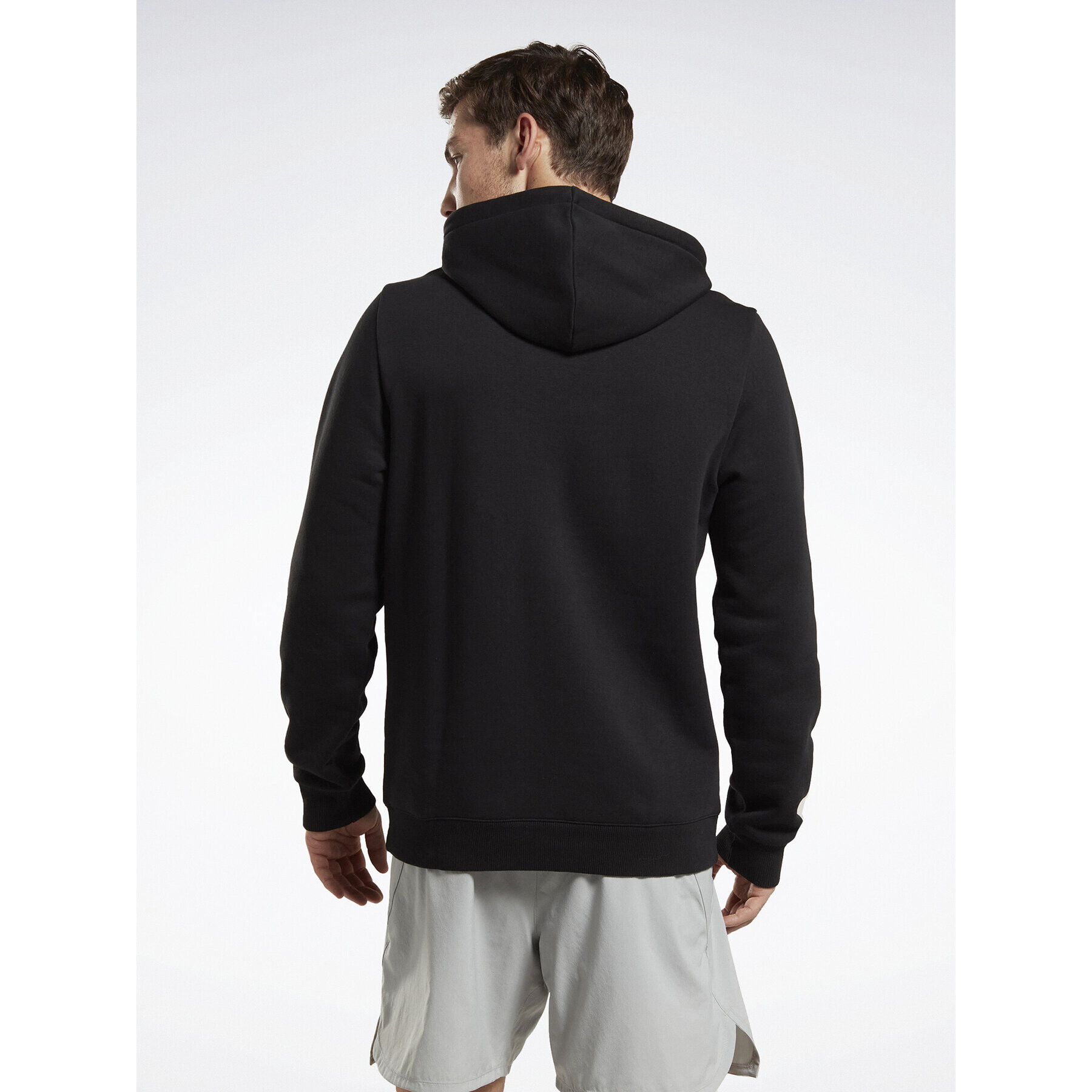 Reebok Суитшърт Identity Fleece Over-the-Head Hoodie IB2993 Черен - Pepit.bg