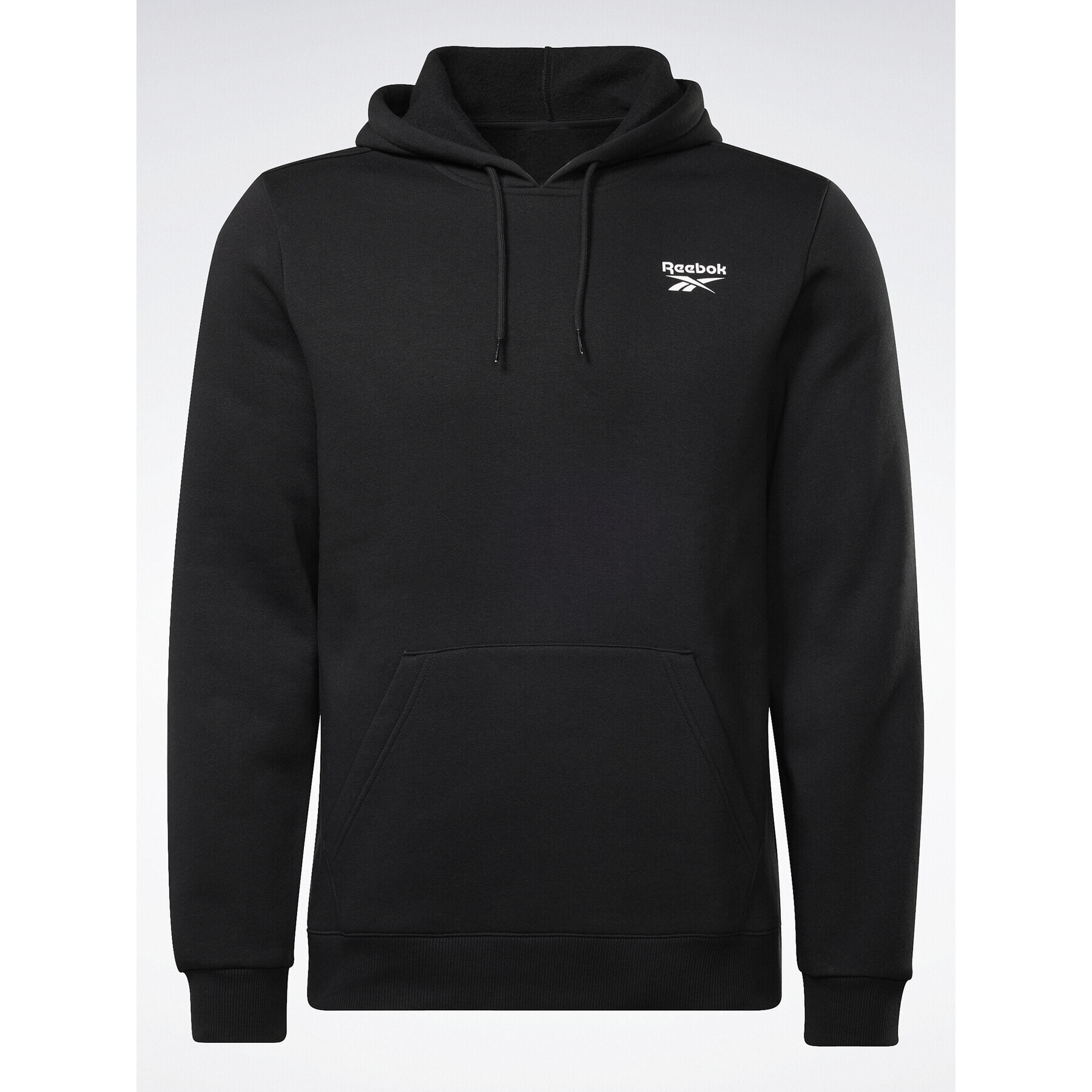 Reebok Суитшърт Identity Fleece Over-the-Head Hoodie IB2993 Черен - Pepit.bg