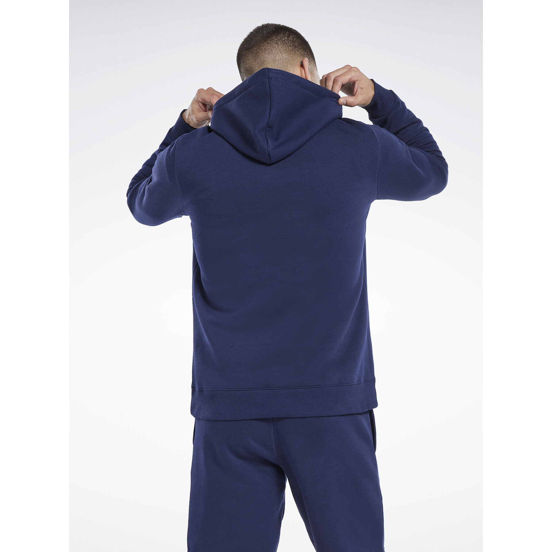 Reebok Суитшърт Identity Fleece Over-the-Head Hoodie IB2994 Син - Pepit.bg