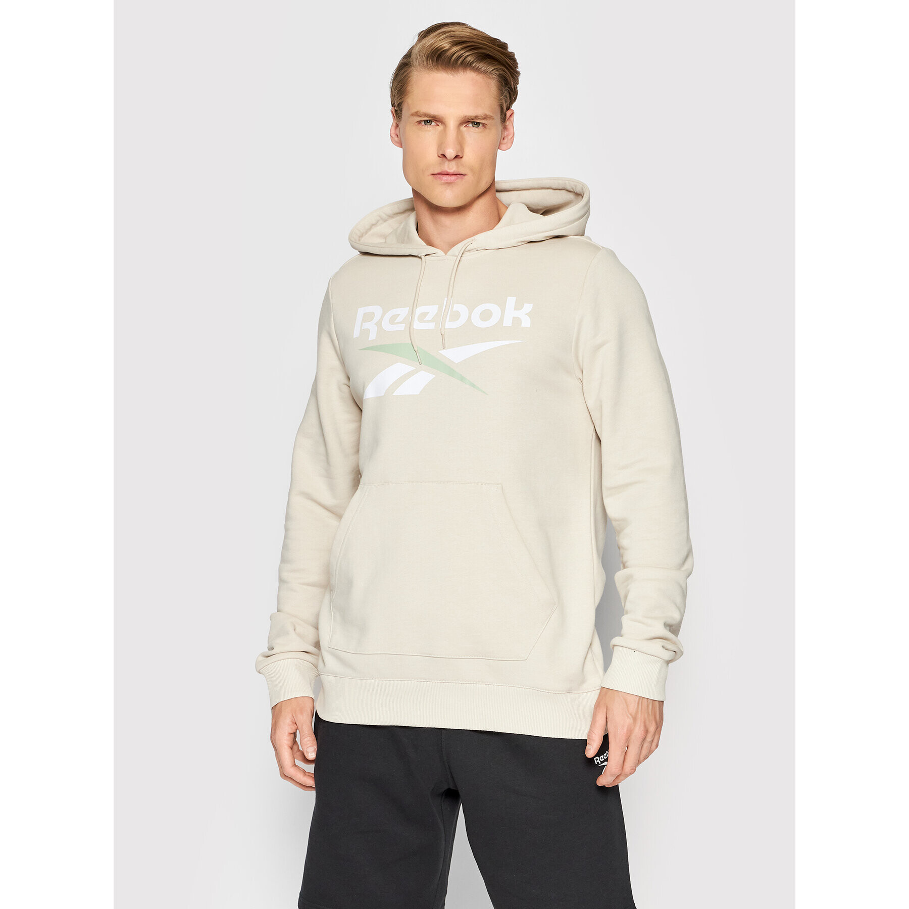 Reebok Суитшърт Identity H54481 Бежов Regular Fit - Pepit.bg