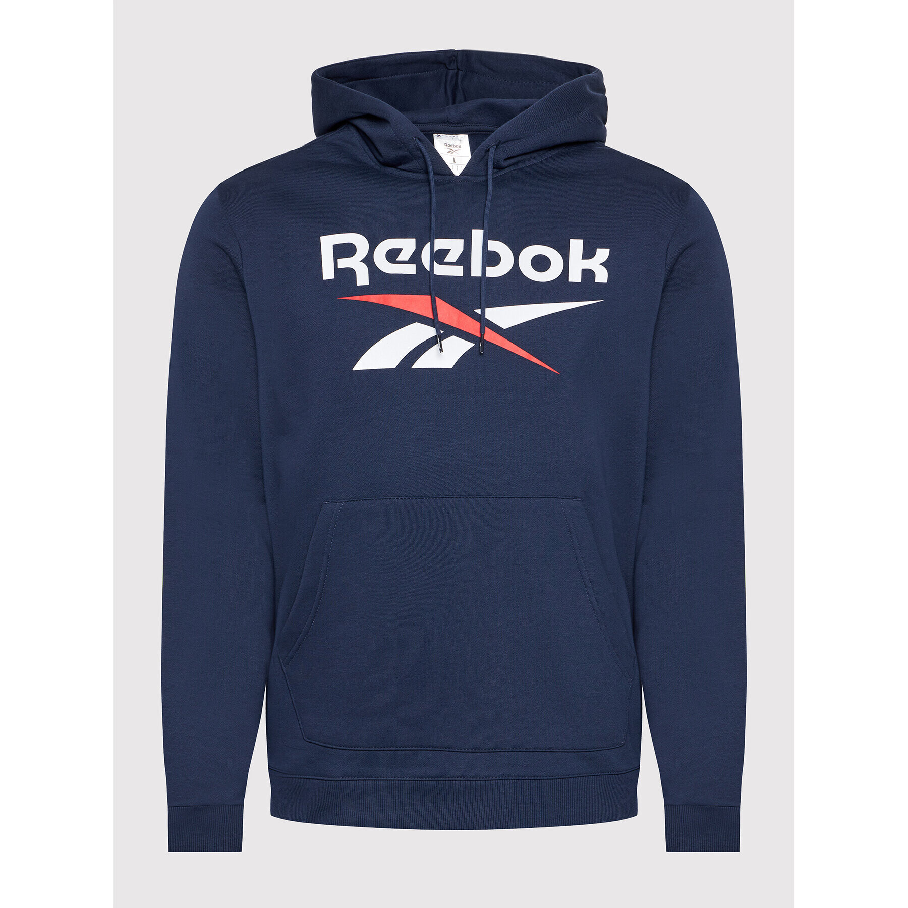 Reebok Суитшърт Identity HF9648 Тъмносин Regular Fit - Pepit.bg