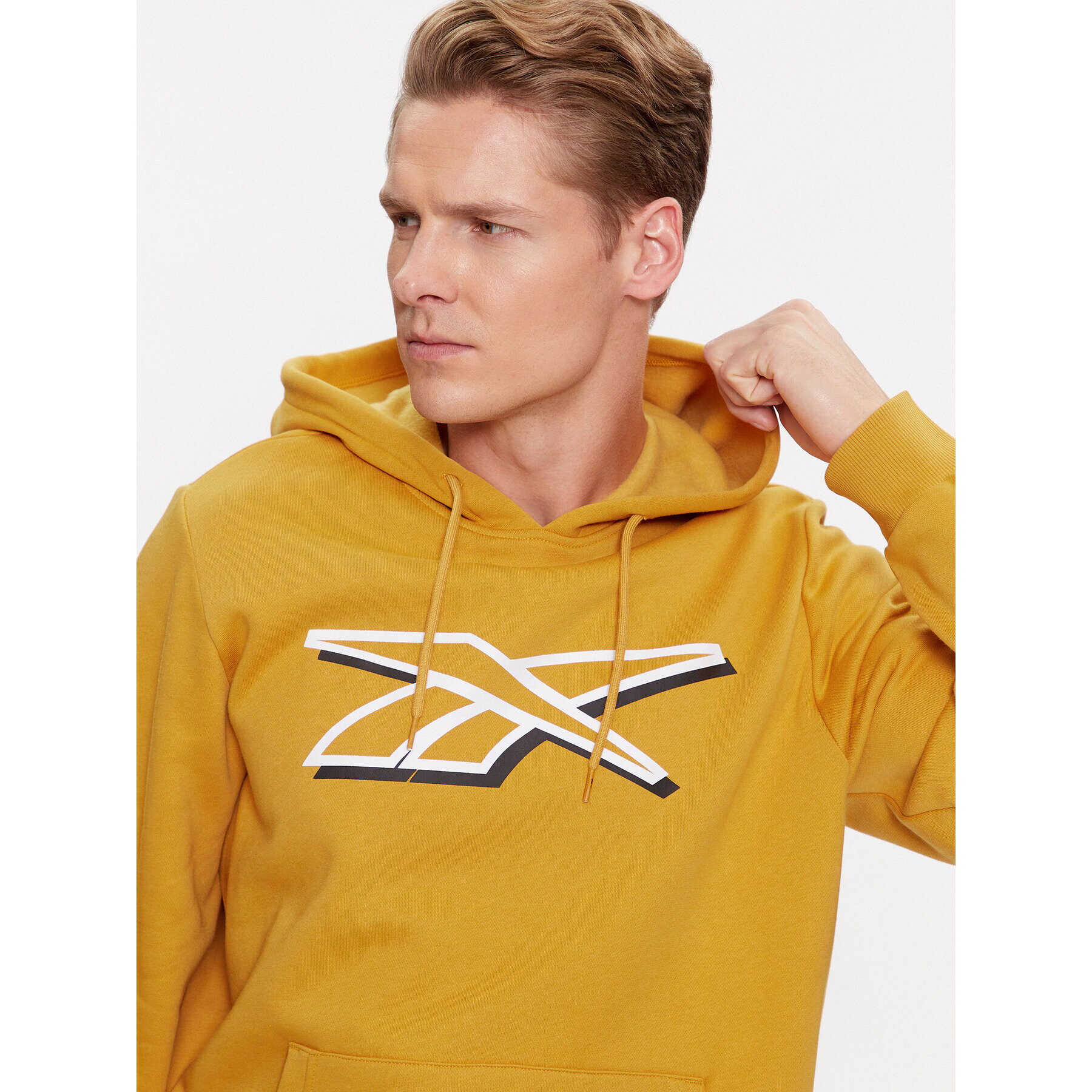 Reebok Суитшърт Identity IN1692 Жълт Regular Fit - Pepit.bg