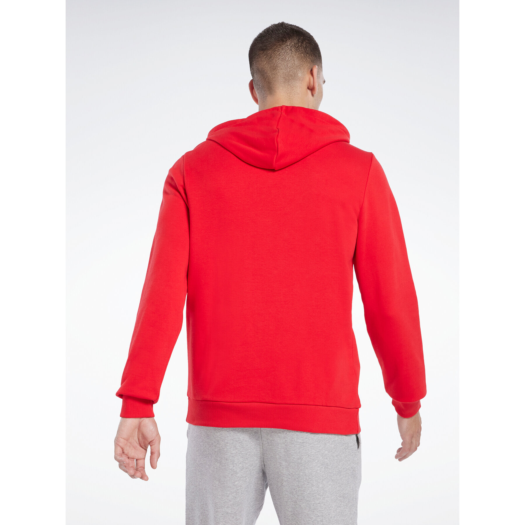 Reebok Суитшърт Identity Logo HA9276 Червен Regular Fit - Pepit.bg