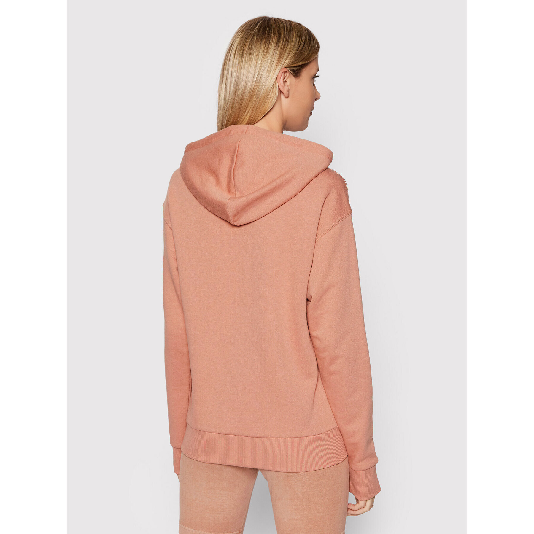 Reebok Суитшърт Identity Logo HB2293 Розов Oversize - Pepit.bg