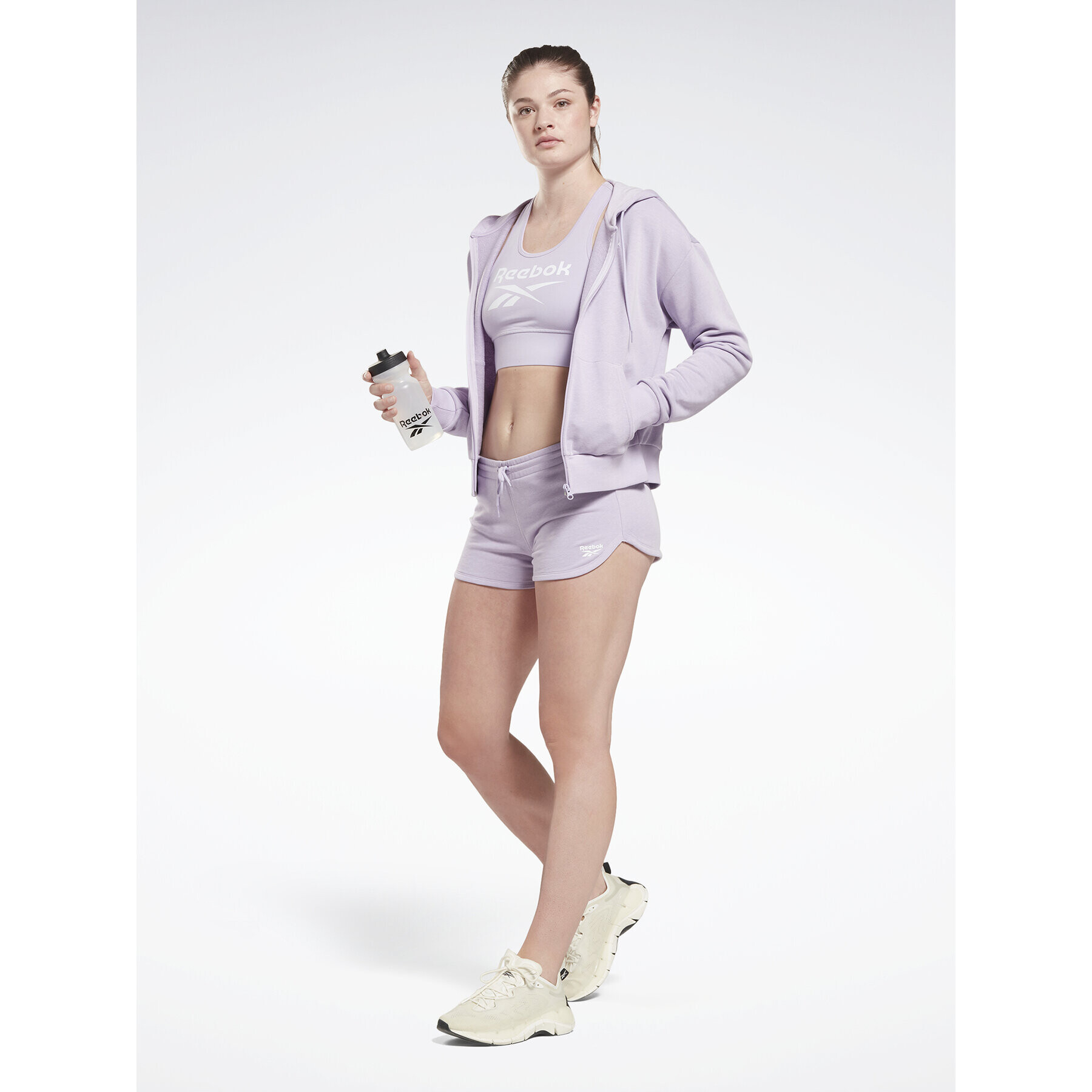 Reebok Суитшърт Identity Small Logo H54753 Виолетов Regular Fit - Pepit.bg