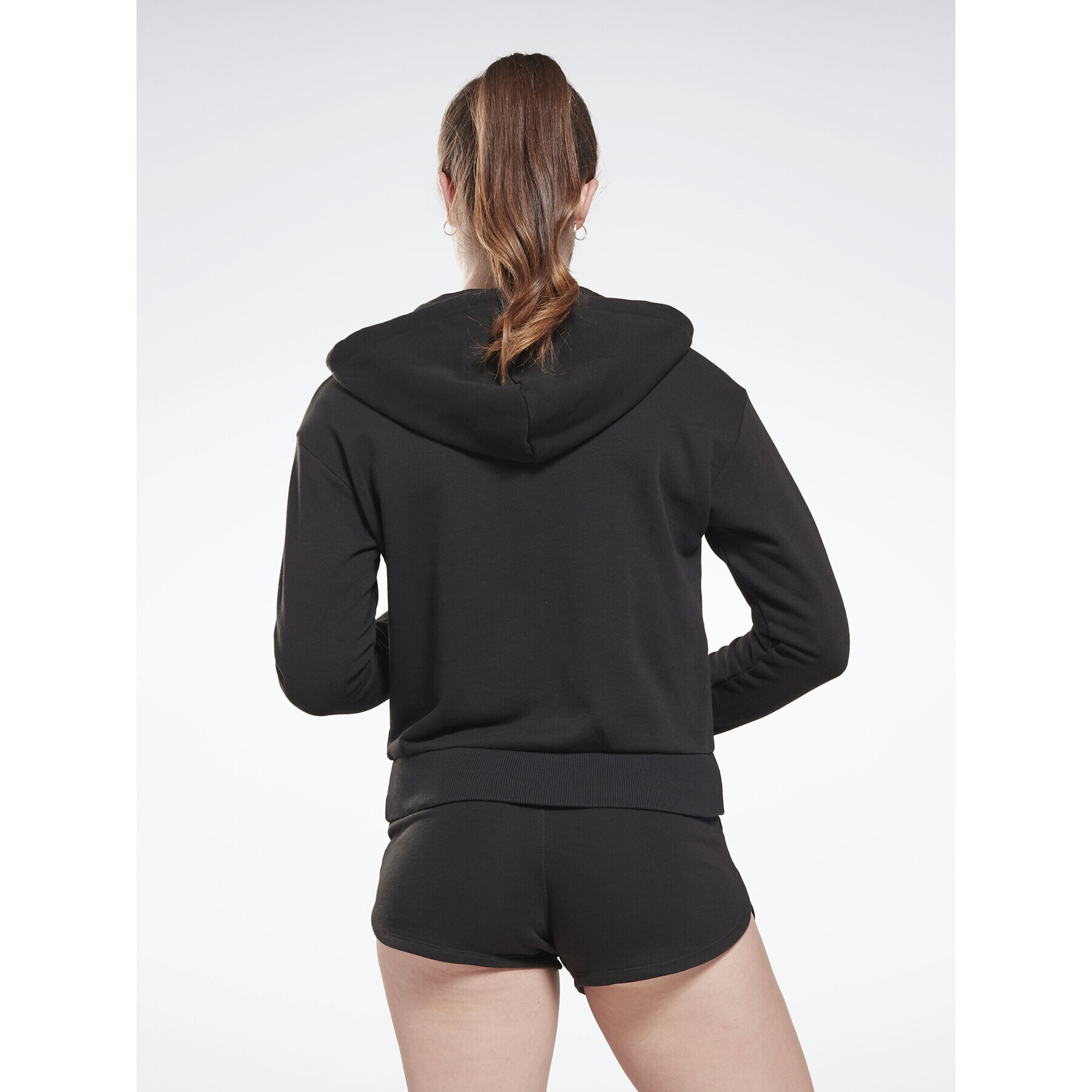 Reebok Суитшърт Identity Small Logo H54754 Черен Regular Fit - Pepit.bg