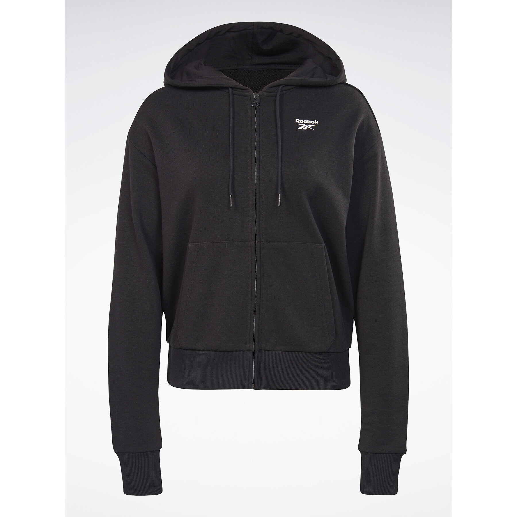 Reebok Суитшърт Identity Small Logo H54754 Черен Regular Fit - Pepit.bg