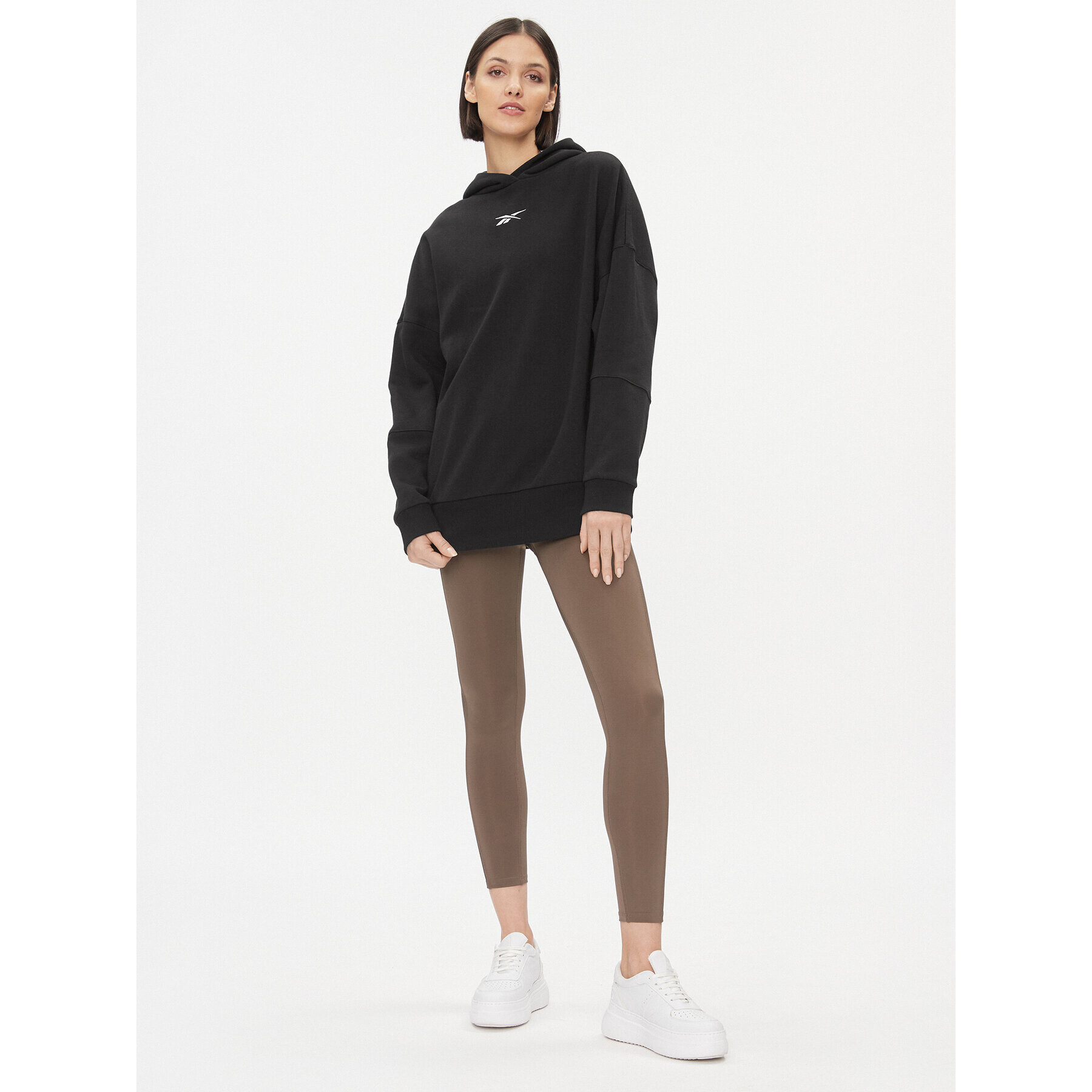 Reebok Суитшърт Lux H51828 Черен Oversize - Pepit.bg