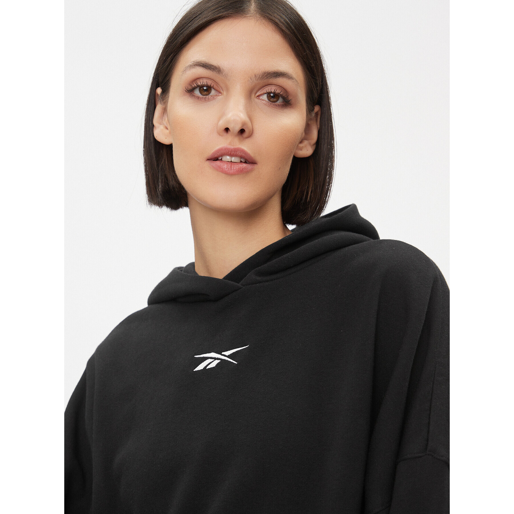 Reebok Суитшърт Lux H51828 Черен Oversize - Pepit.bg