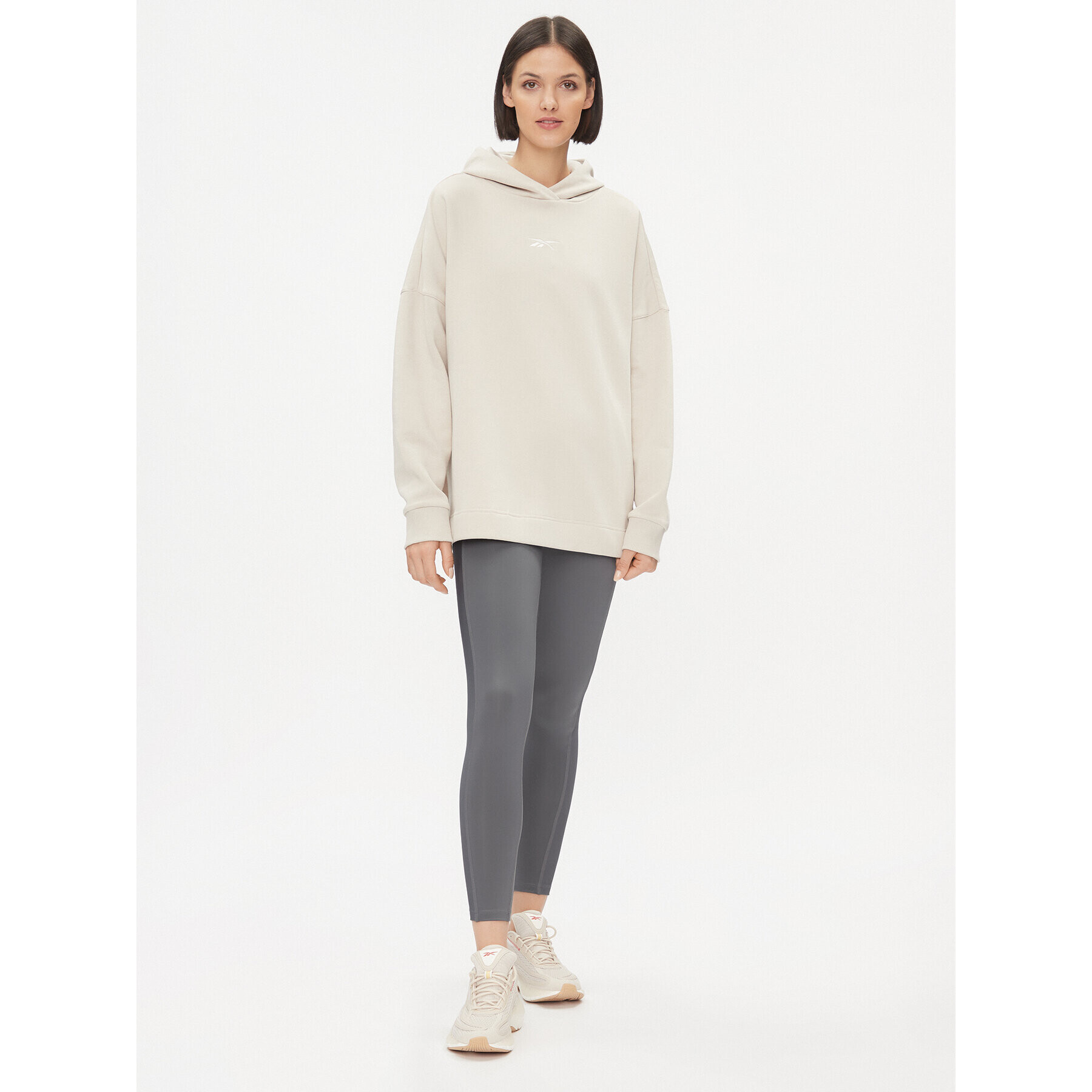 Reebok Суитшърт Maternity IM4058 Бежов Regular Fit - Pepit.bg