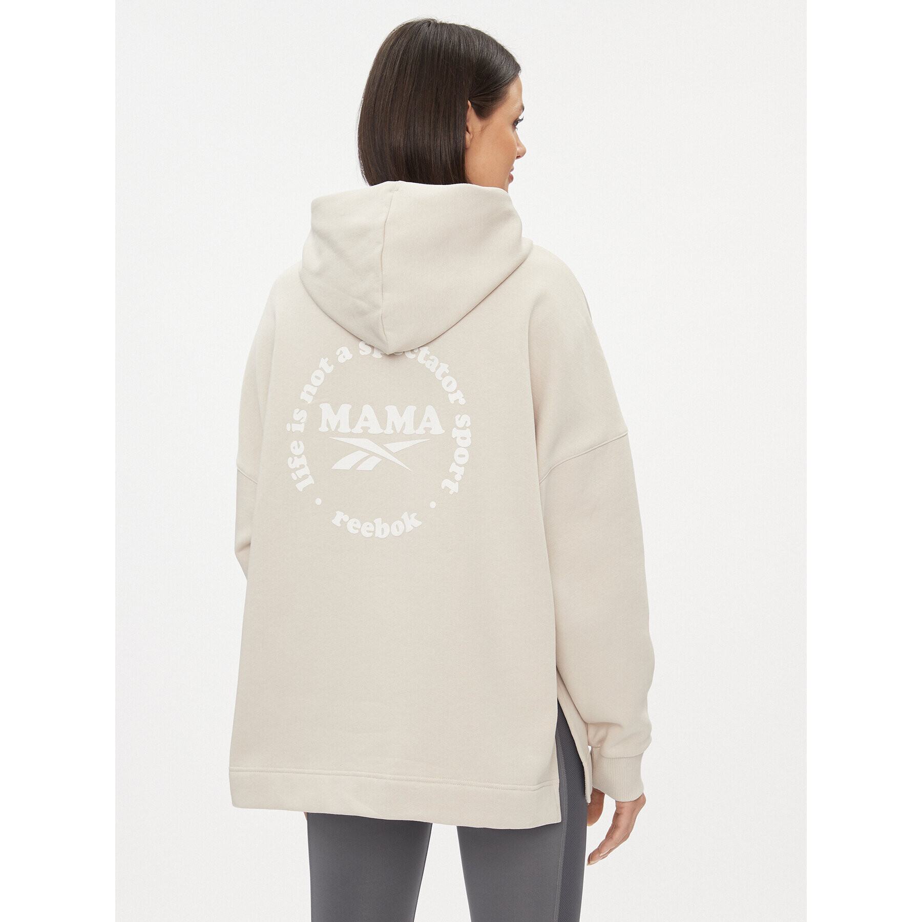 Reebok Суитшърт Maternity IM4058 Бежов Regular Fit - Pepit.bg