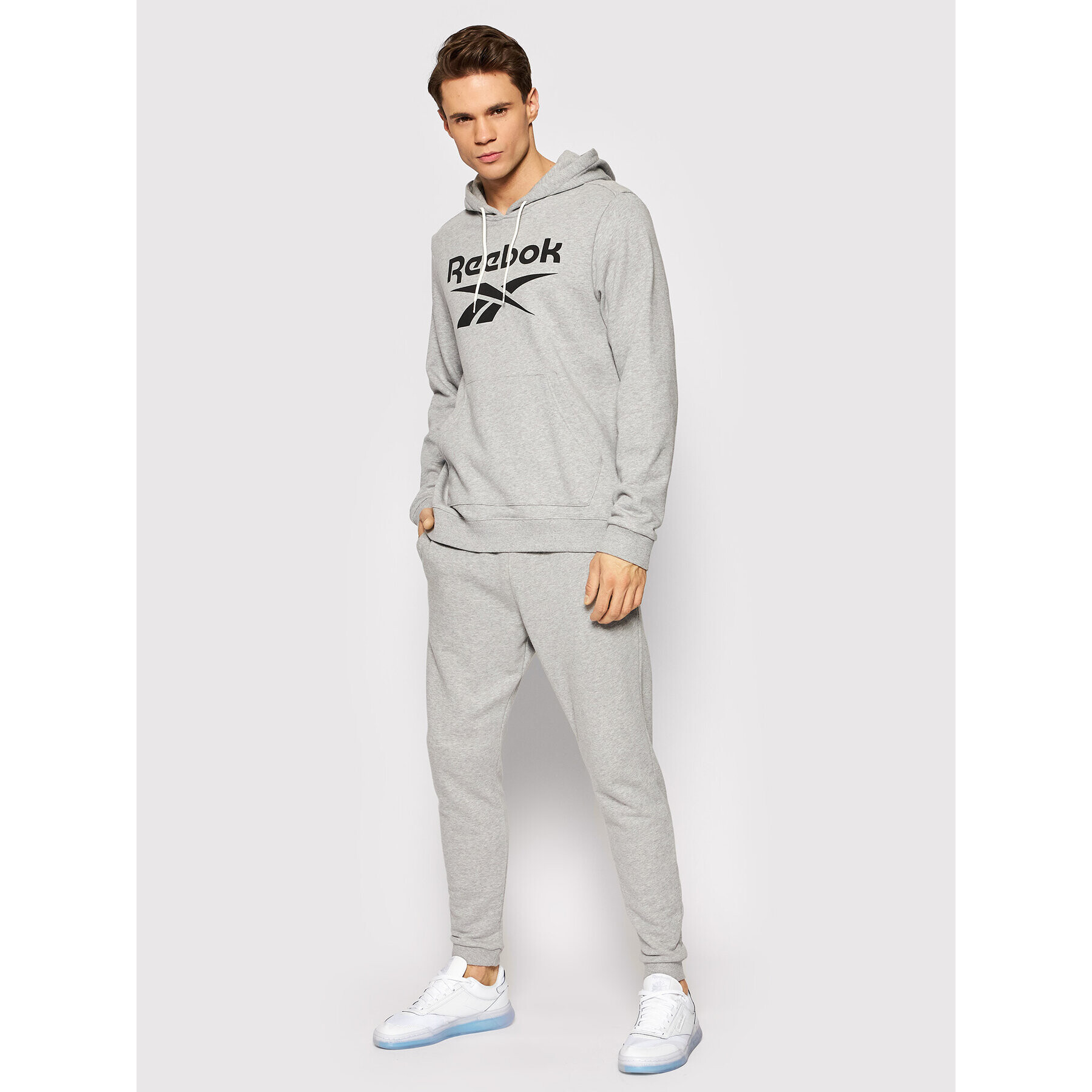 Reebok Суитшърт Ri Ft Oth H54477 Сив Regular Fit - Pepit.bg